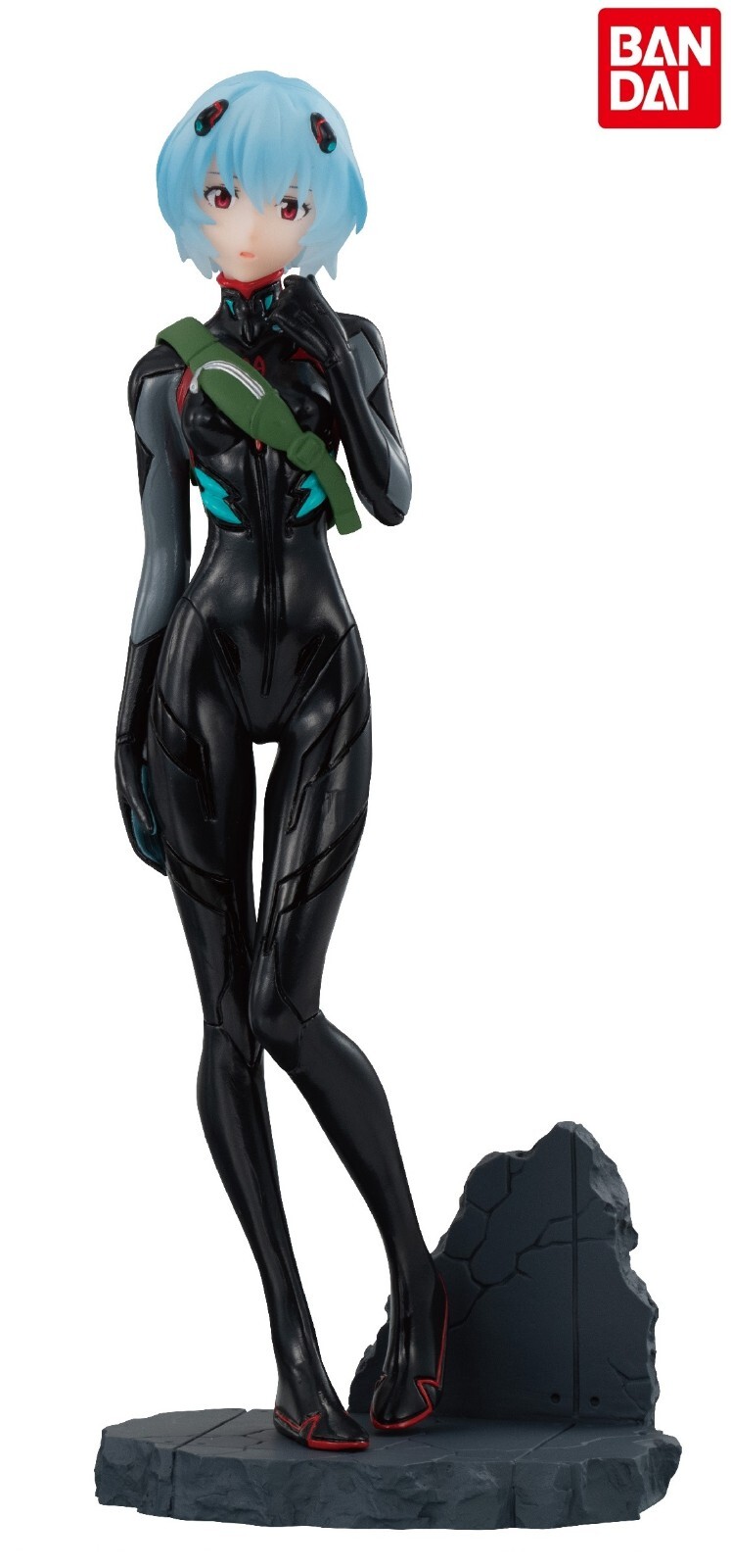 Bandai Evangelion Gasha Portraits PREMIUM Mini Figure Rei Tentative Name A B SP Bandai Evangelion Gasha Portraits PREMIUM Mini Figure Rei Tentative Name A B SP