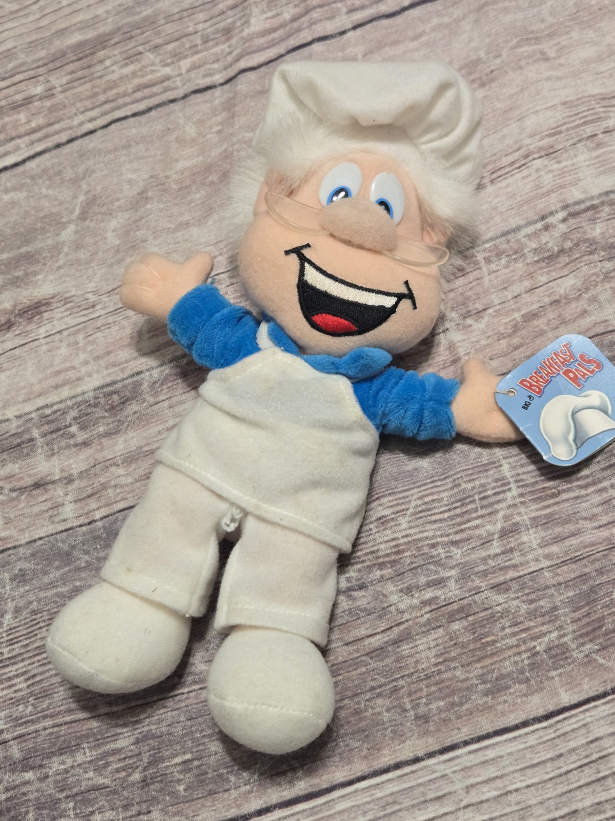 Vintage Wendell The Baker 1998 General Mills Breakfast Babies Plush Doll Toy Vintage Wendell The Baker 1998 General Mills Breakfast Babies Plush Doll Toy