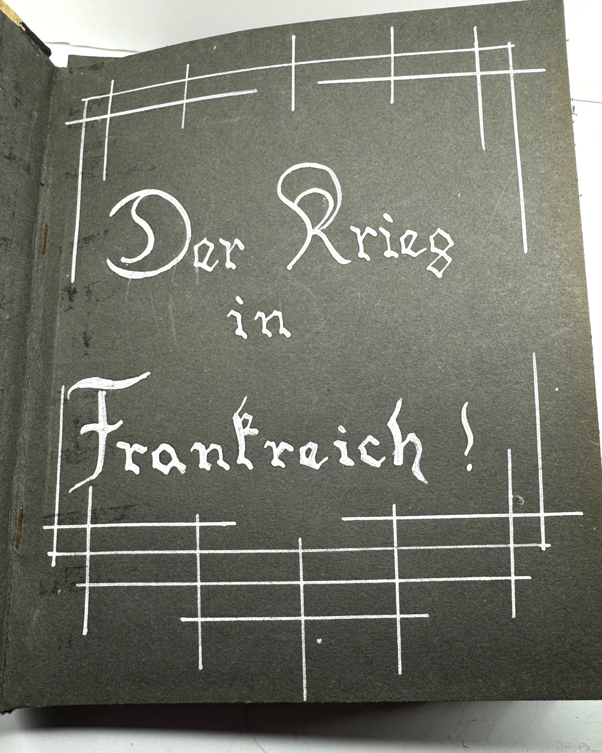 RARE WWII GERMAN SOLDIER'S PERSONAL PHOTO DIARY 