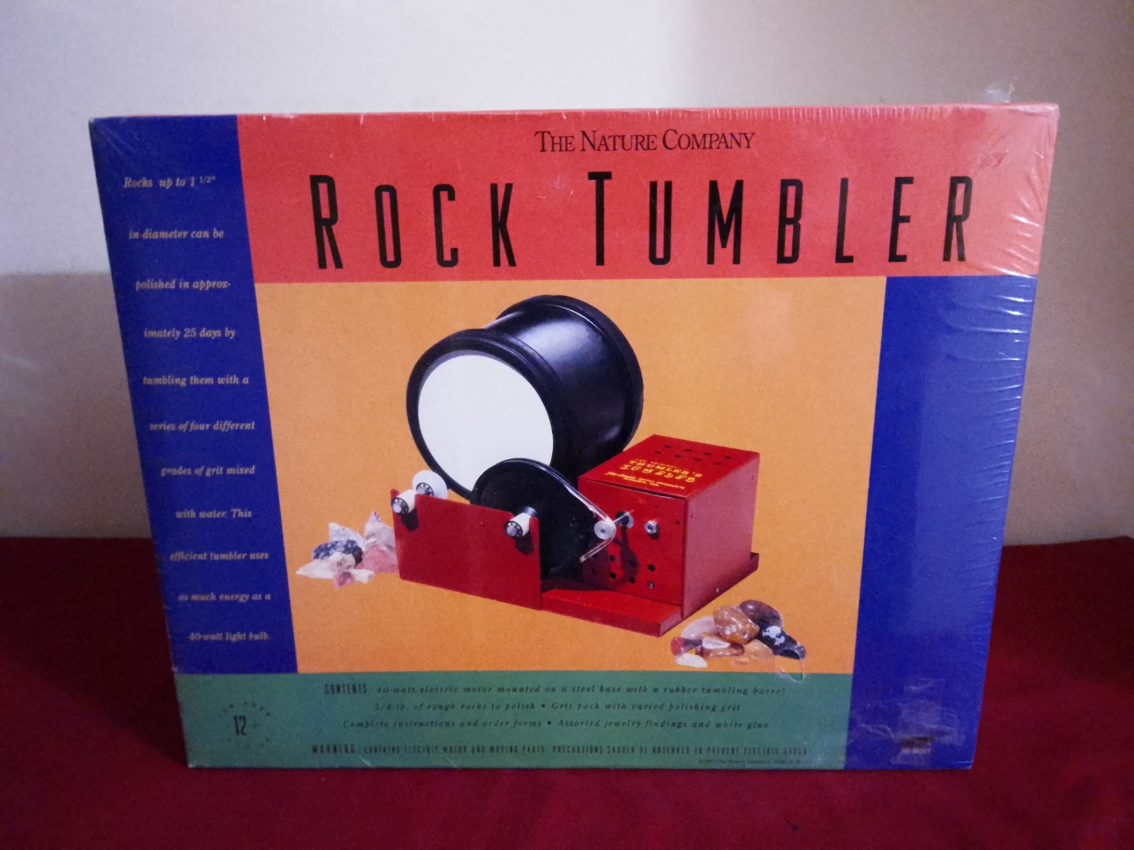 Vintage Nature Company - Thumler\'s Rock Tumbler - Model T / MP-1 - 1995 USA NEW