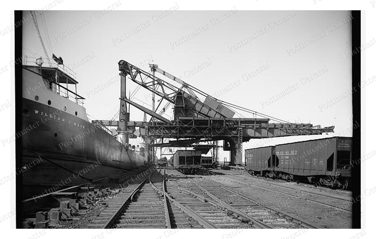 Buffalo New York Hulett Unloader Standard Postcard COPY RPPC Buffalo New York Hulett Unloader Standard Postcard COPY RPPC