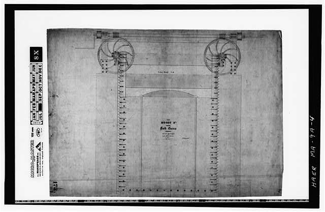 Moody Street Feeder,Lowell,Middlesex County,MA,Massachusetts,HABS,Gatehouse,3