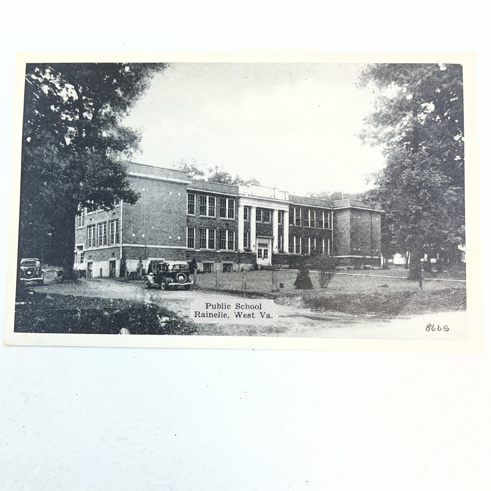 Public School Rainelle, W. Va Post Card 