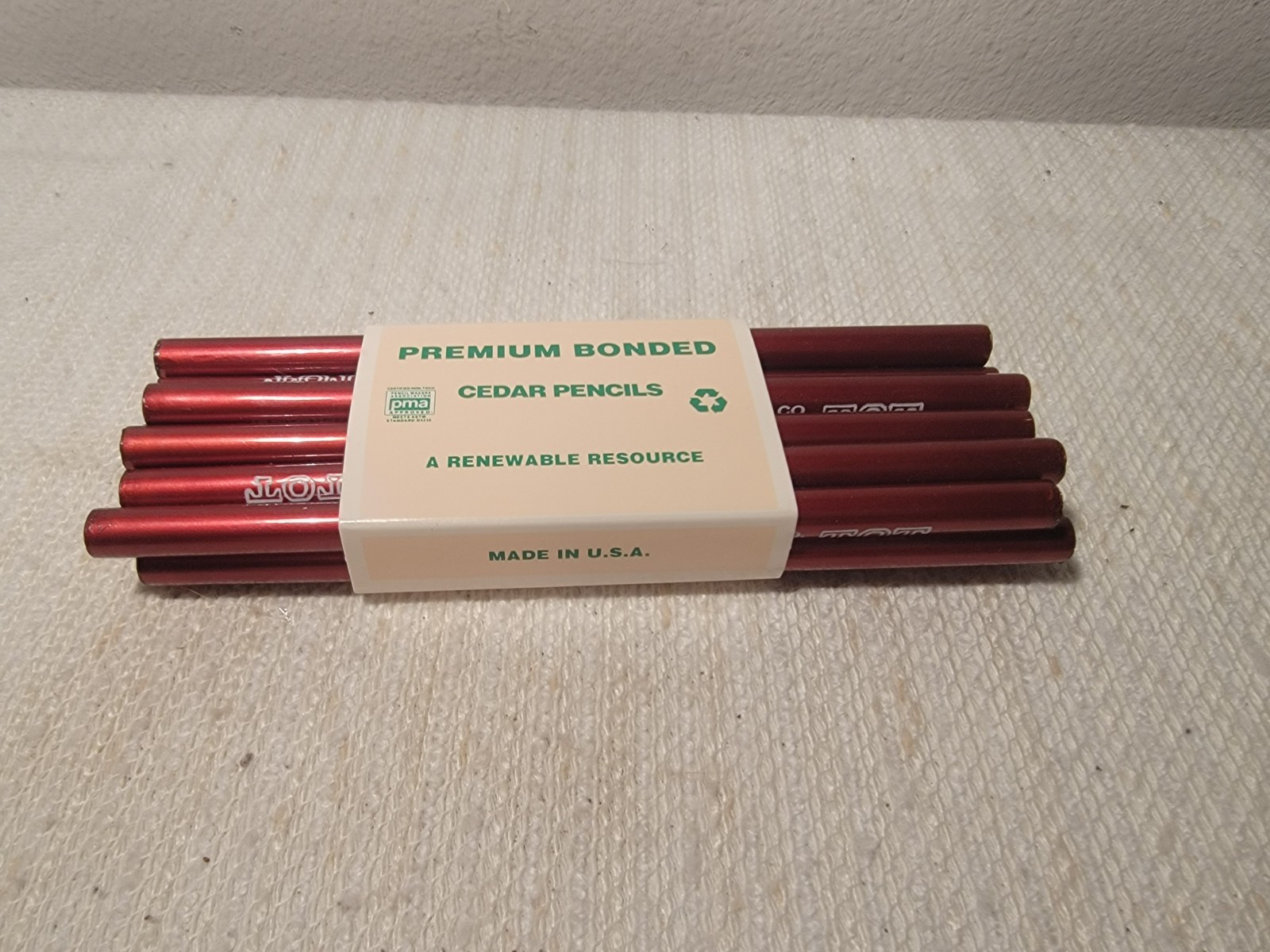 Musgrave Pencil Co. 500 TOT Fat Cedar Pencils 12 Pack New In Package NOS Vintage