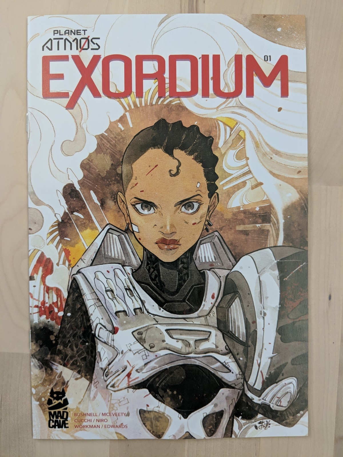 Planet Atmos Exordium 1 Peach Momoko Variant 1:10 Mad Cave | NEW | NM