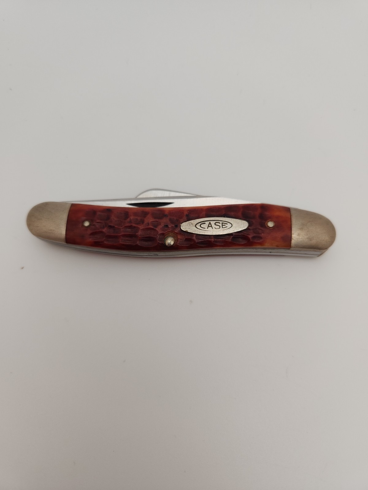 VINTAGE CASE XX 1965 STOCKMAN POCKET KNIFE, 6318 HP, STAINLESS
