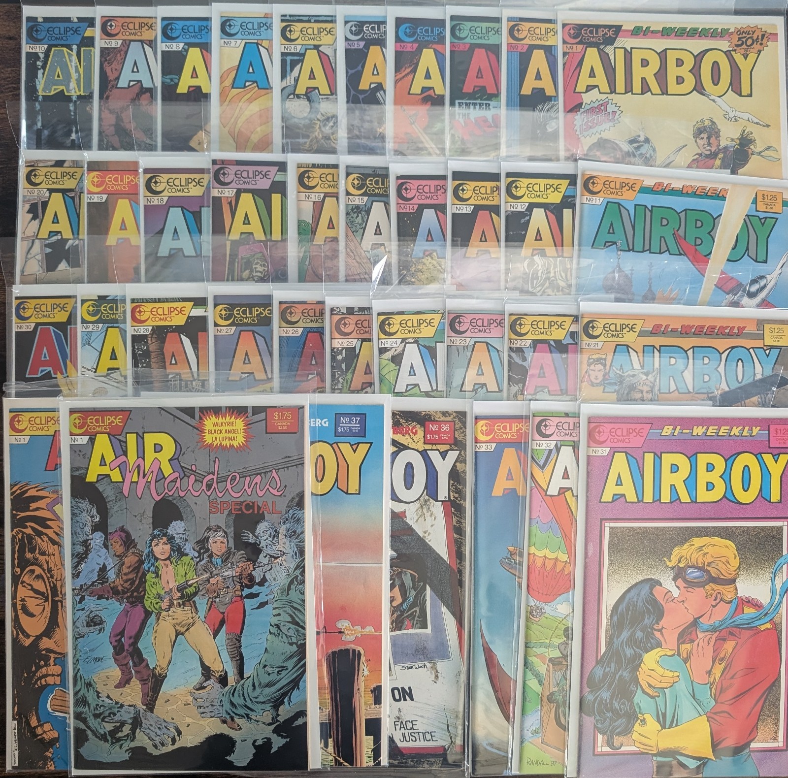 Airboy #1-33 #36-37 Near Complete Run #5, Maidens, Mr Monster 37 Comics