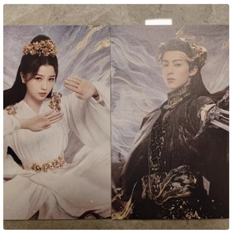Love Between Fairy and Devil  Wang Hedi Yu Shuxin Picture photo album Book 苍兰诀
