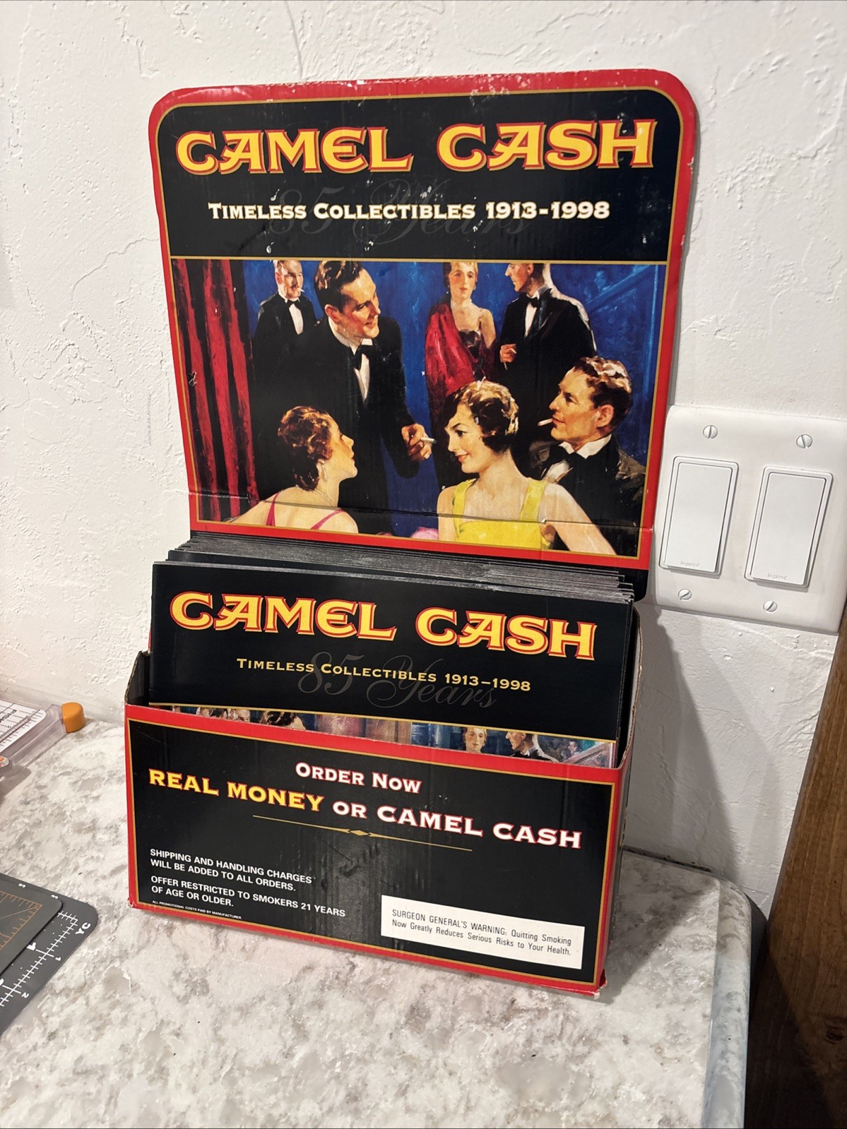 vintage 1998 Camel Cash 