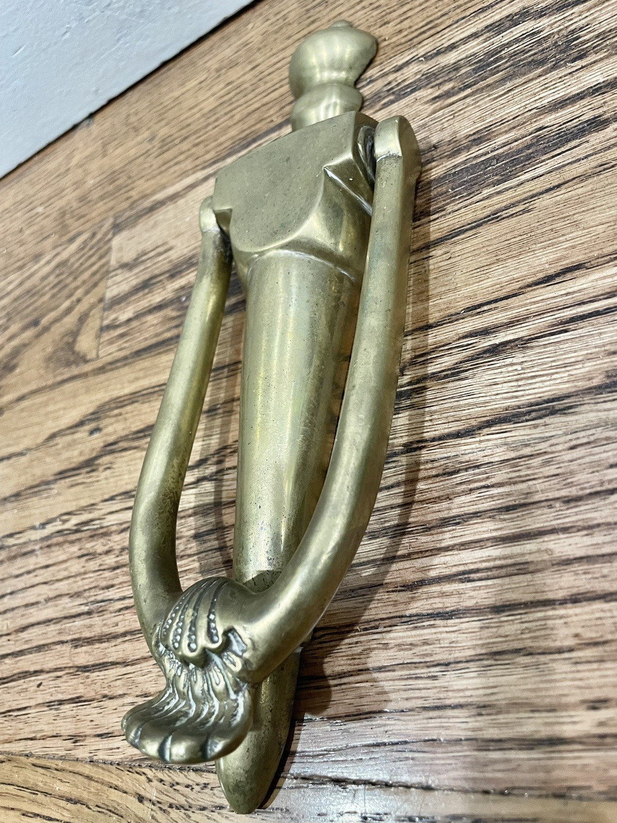 Vintage Brass Victorian Style Gold Door Knocker