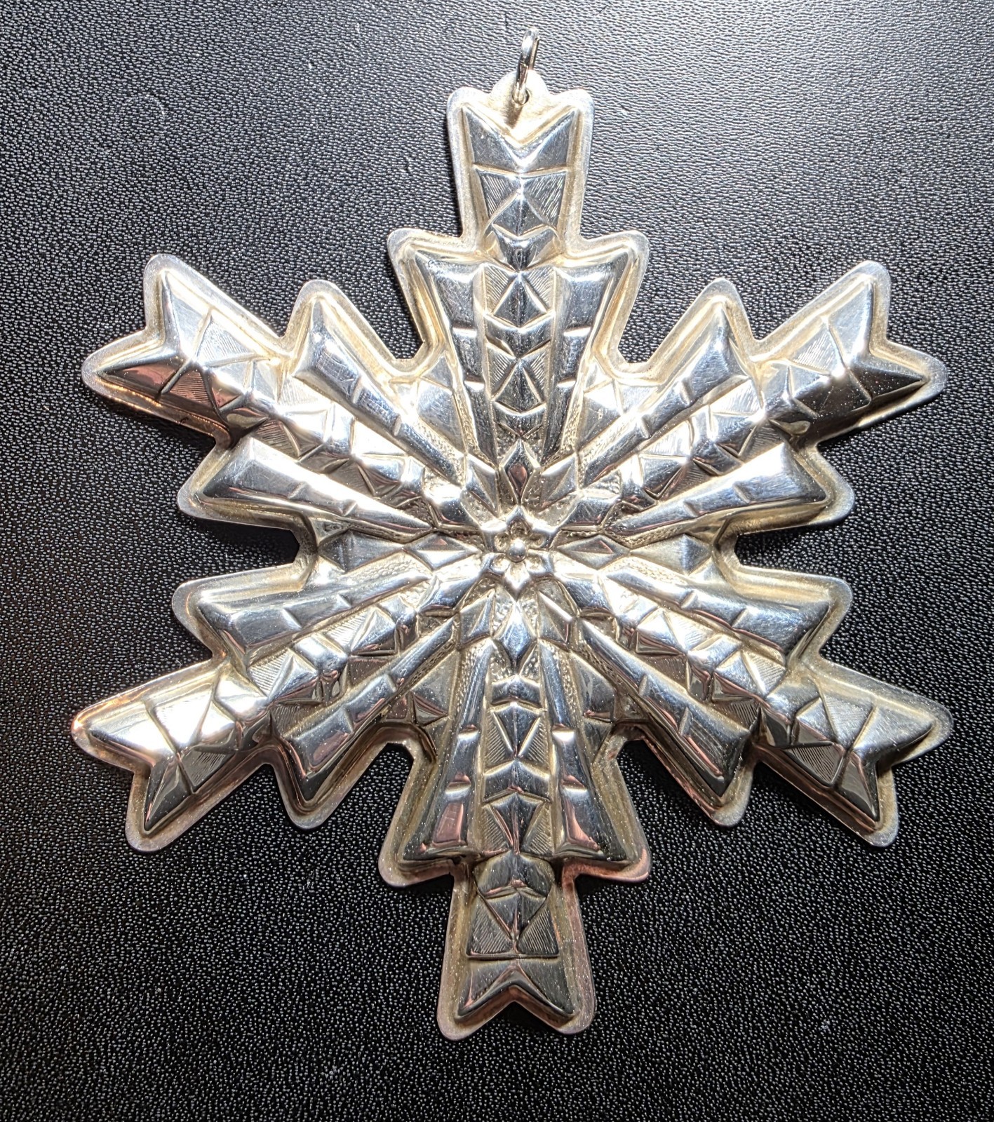 1978 Gorham Sterling Silver Snowflake Ornament