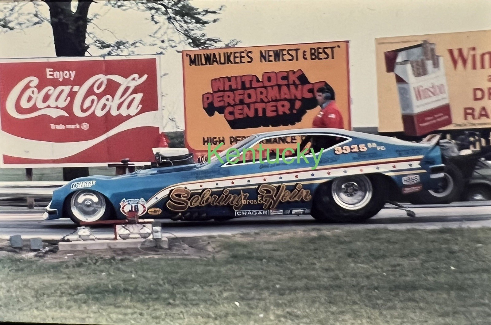 NHRA Drag Racing 35 MM Slide 1972