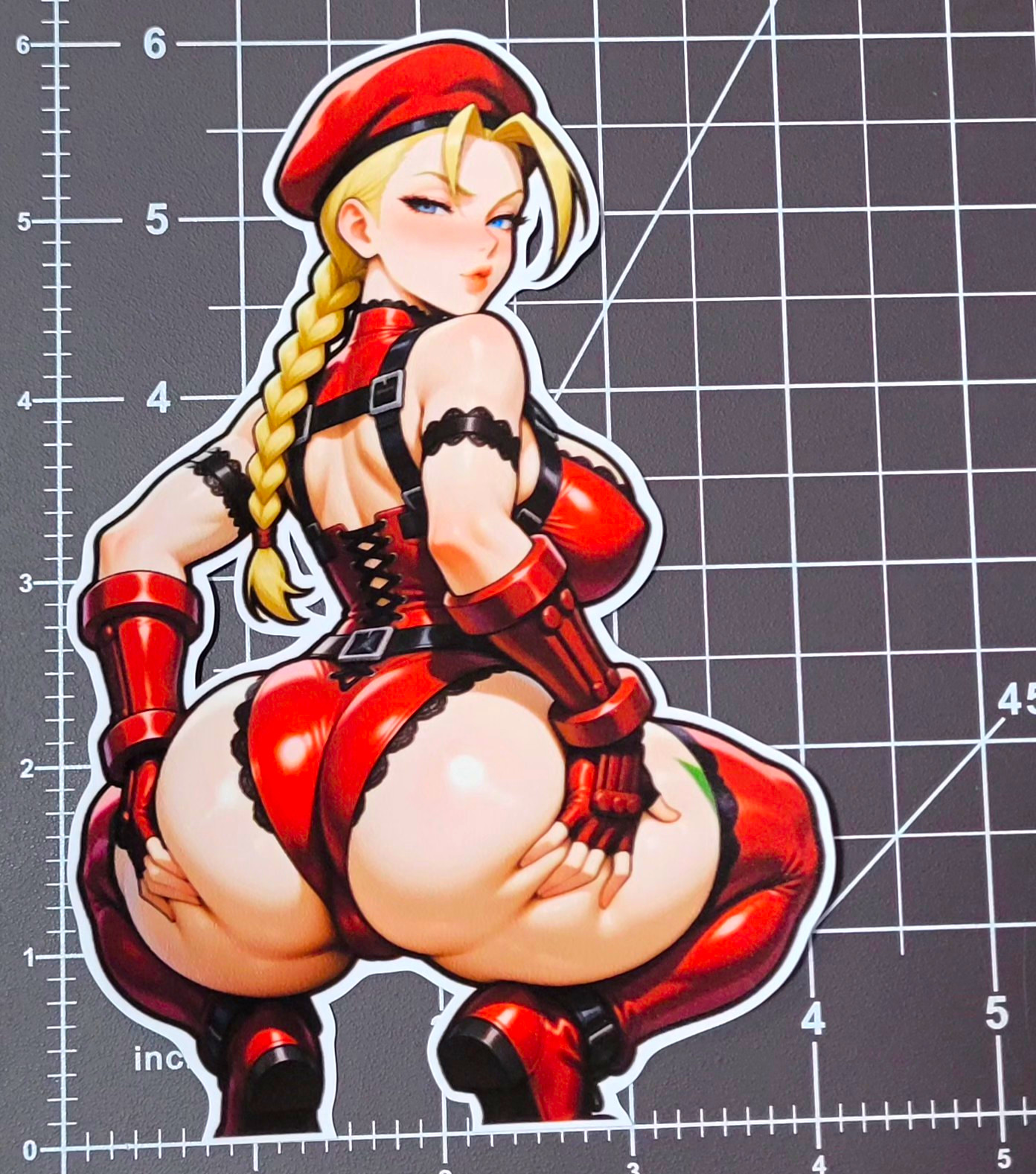 Street Fighter Cammy V3 Sticker 6\