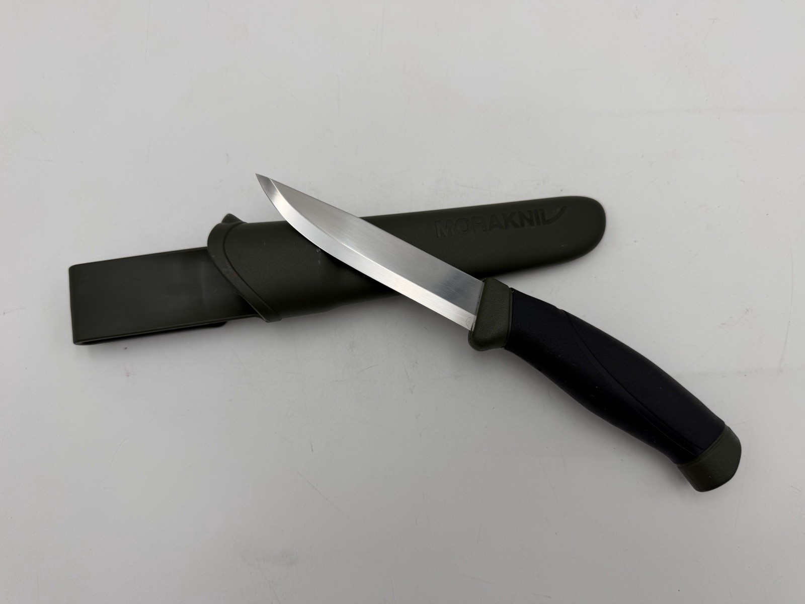 Morakniv Mora Companion Heavy Military Green Camping Hunting Utility Knife Duty