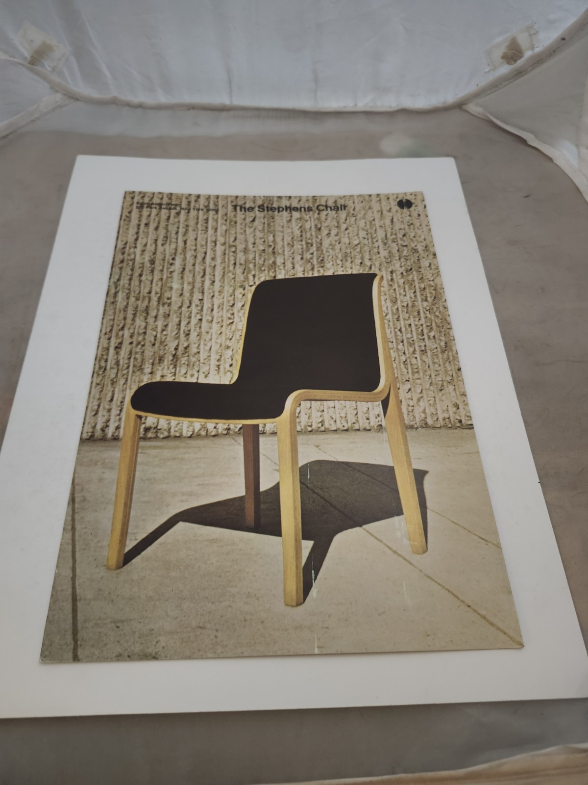 1968 Knoll International The Stephens Chairs Brochure Rare MCM Retro 1968 Knoll International The Stephens Chairs Brochure Rare MCM Retro