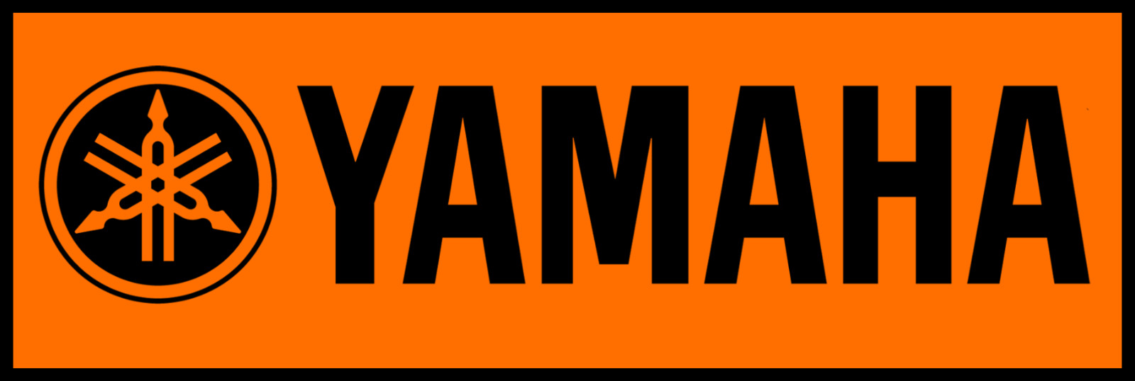 Yamaha Metal Sign 6\ Yamaha Metal Sign 6\