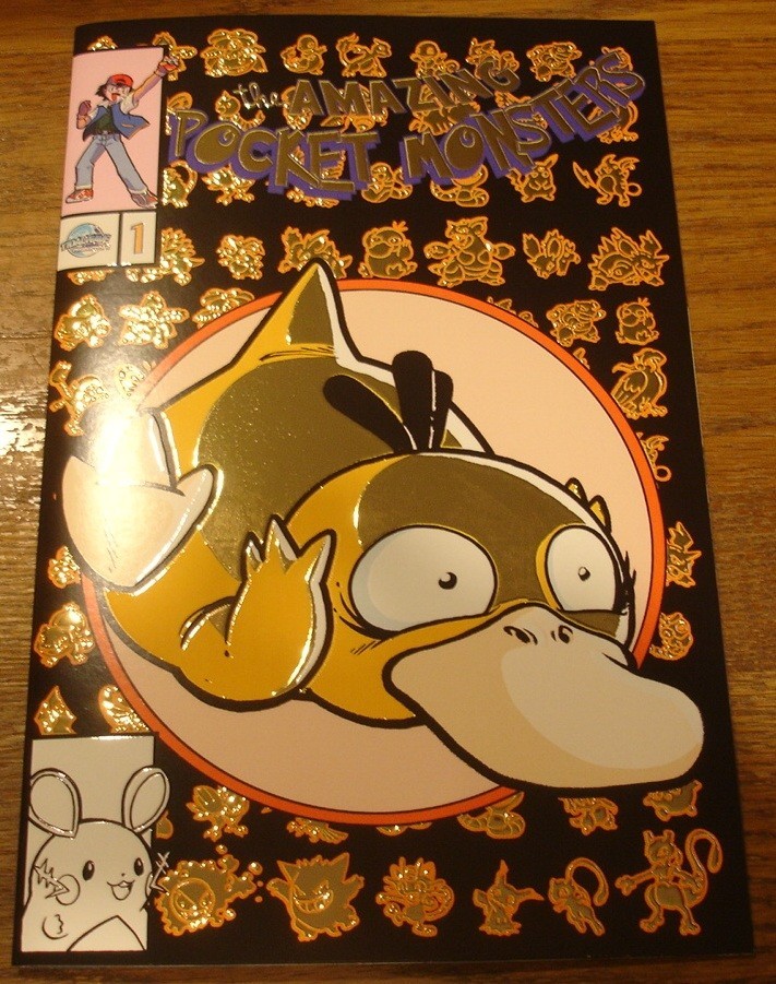 FAME SATOSHI TAJIRI AMAZING POCKET MONSTER FOIL MATTHEW WAITE /151 NYCC COA 2025 FAME SATOSHI TAJIRI AMAZING POCKET MONSTER FOIL MATTHEW WAITE /151 NYCC COA 2025