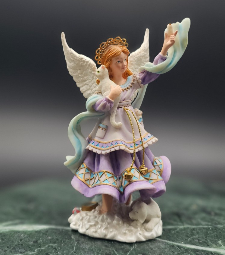 Angels Beside Me Kristen Guardian Of Pets 2007 1st Edition Figurine