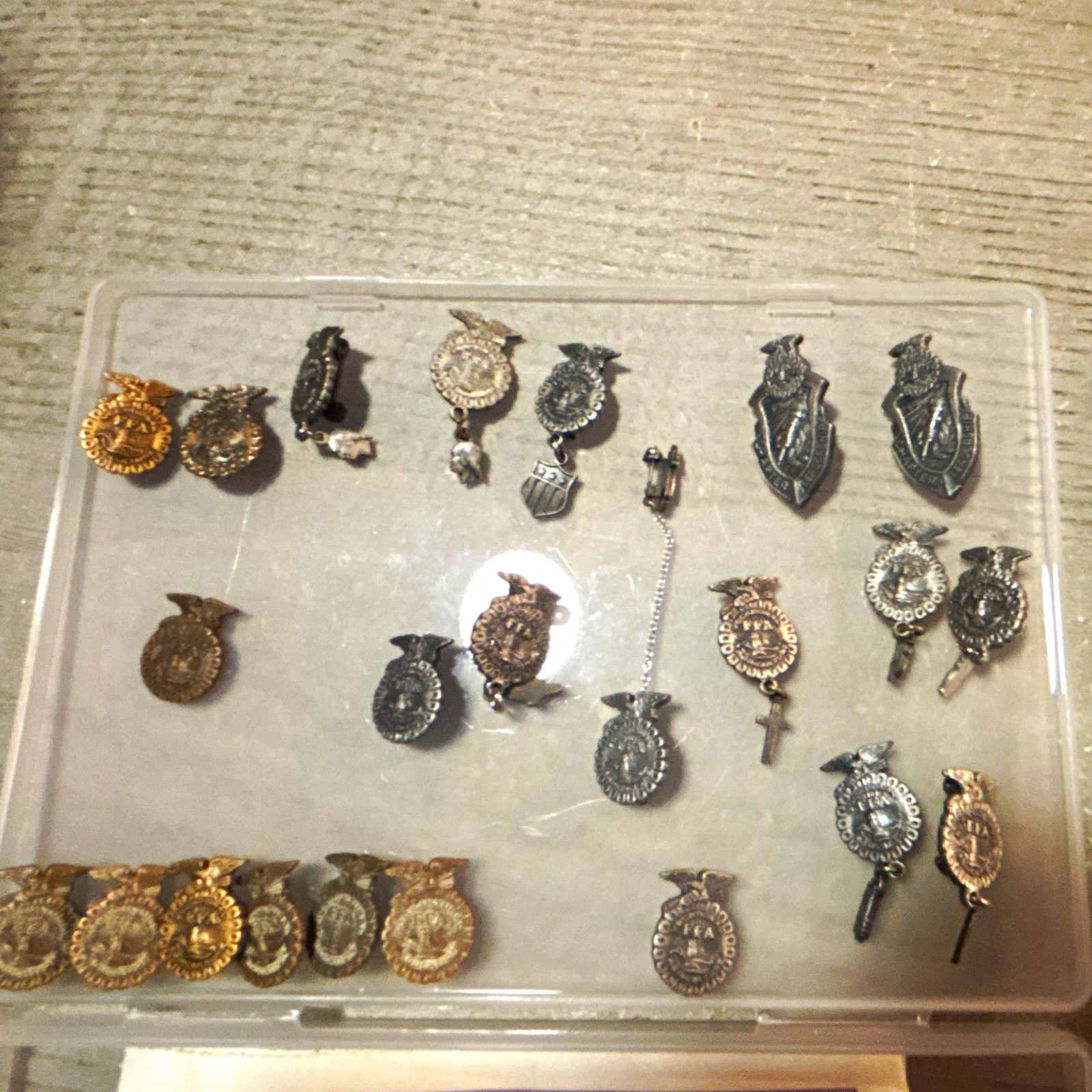 Vintage FFA pins. Lot of 23