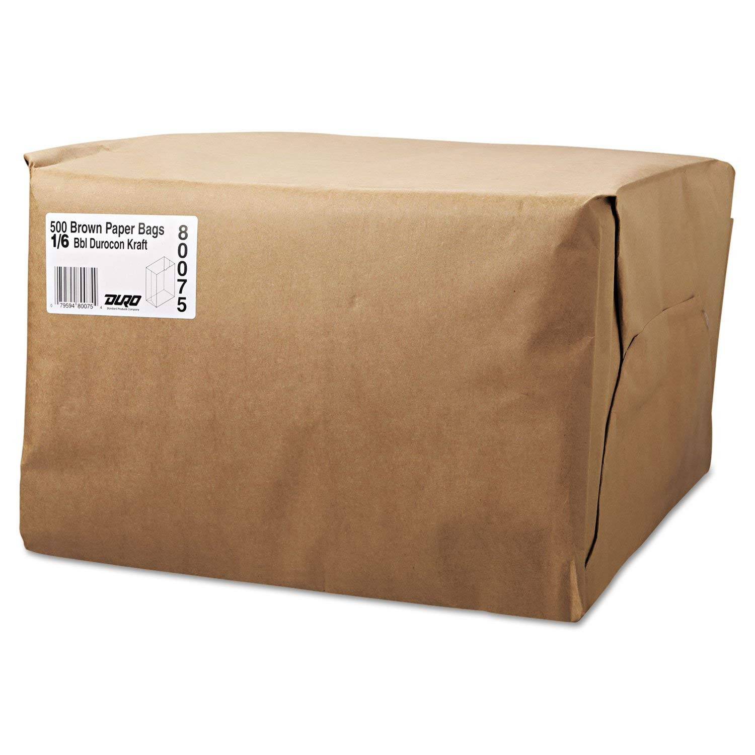 1/6 52# Paper Bag, 52-Pound Base Weight, Brown Kraft, 12 X 7 X 17, 500-Bundle 1/6 52# Paper Bag, 52-Pound Base Weight, Brown Kraft, 12 X 7 X 17, 500-Bundle