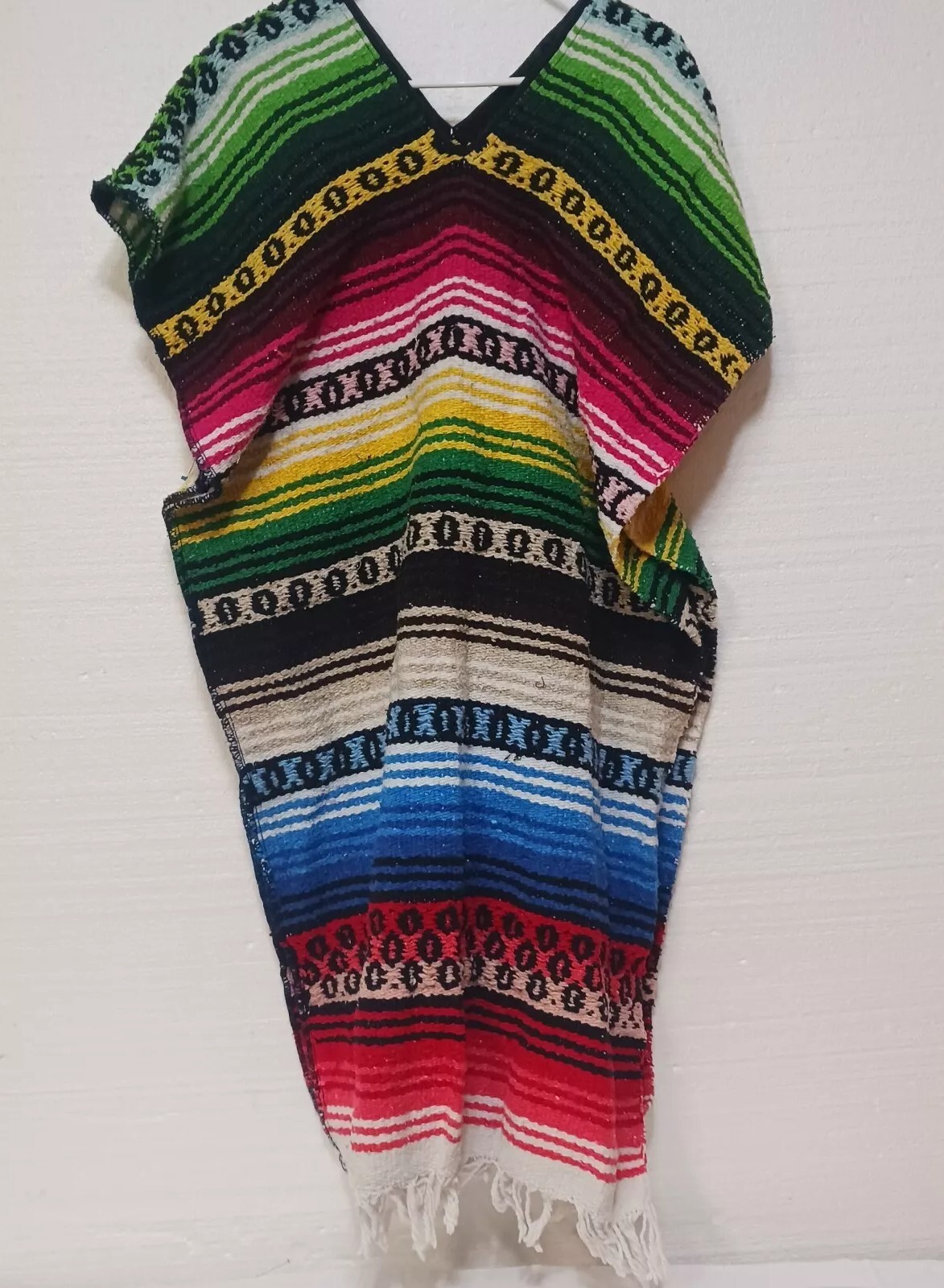Vintage Native American Woven Poncho