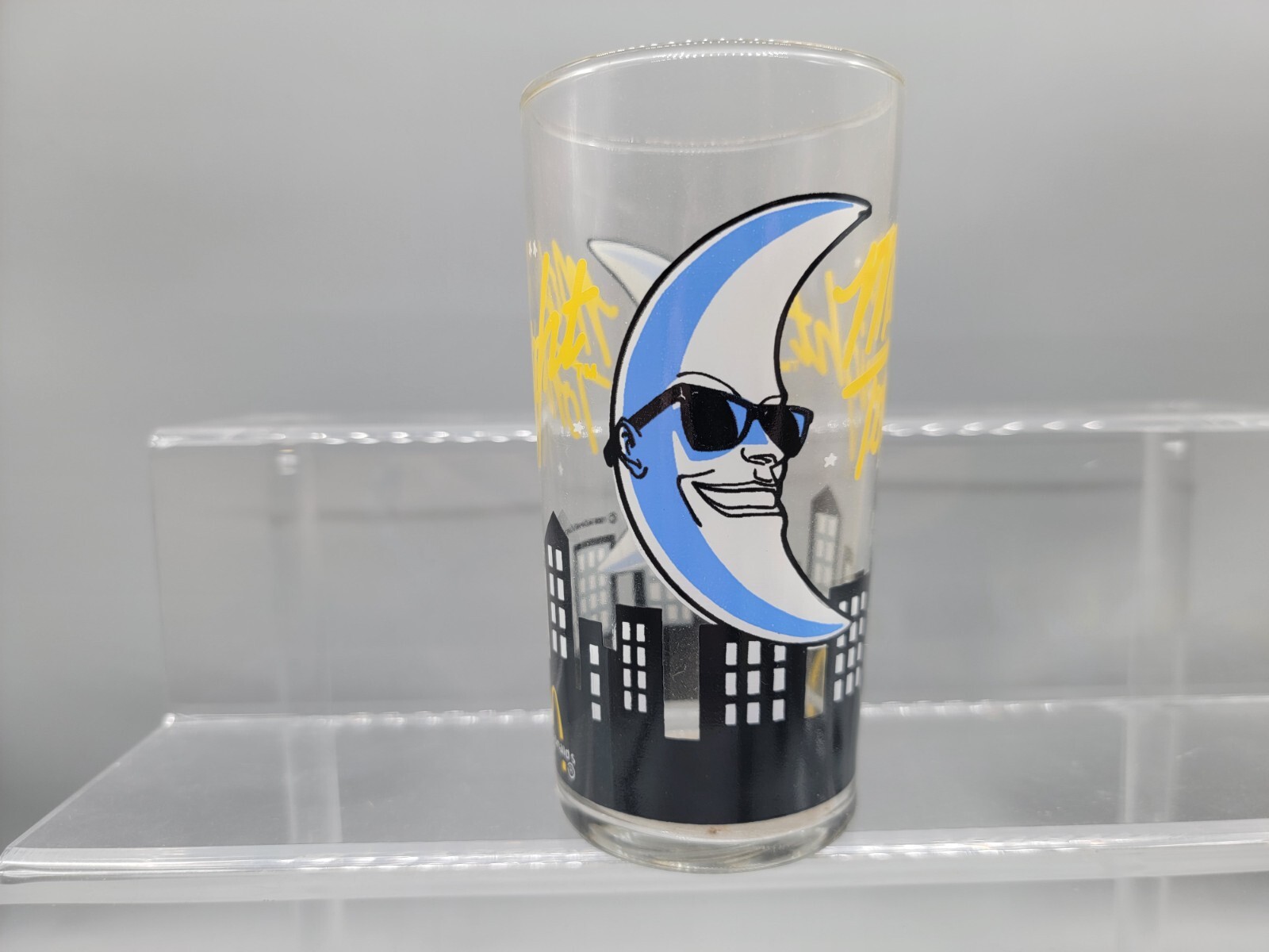 Vintage McDonalds 1988 Mac Tonight 8oz Drinking Glass CASE FRESH