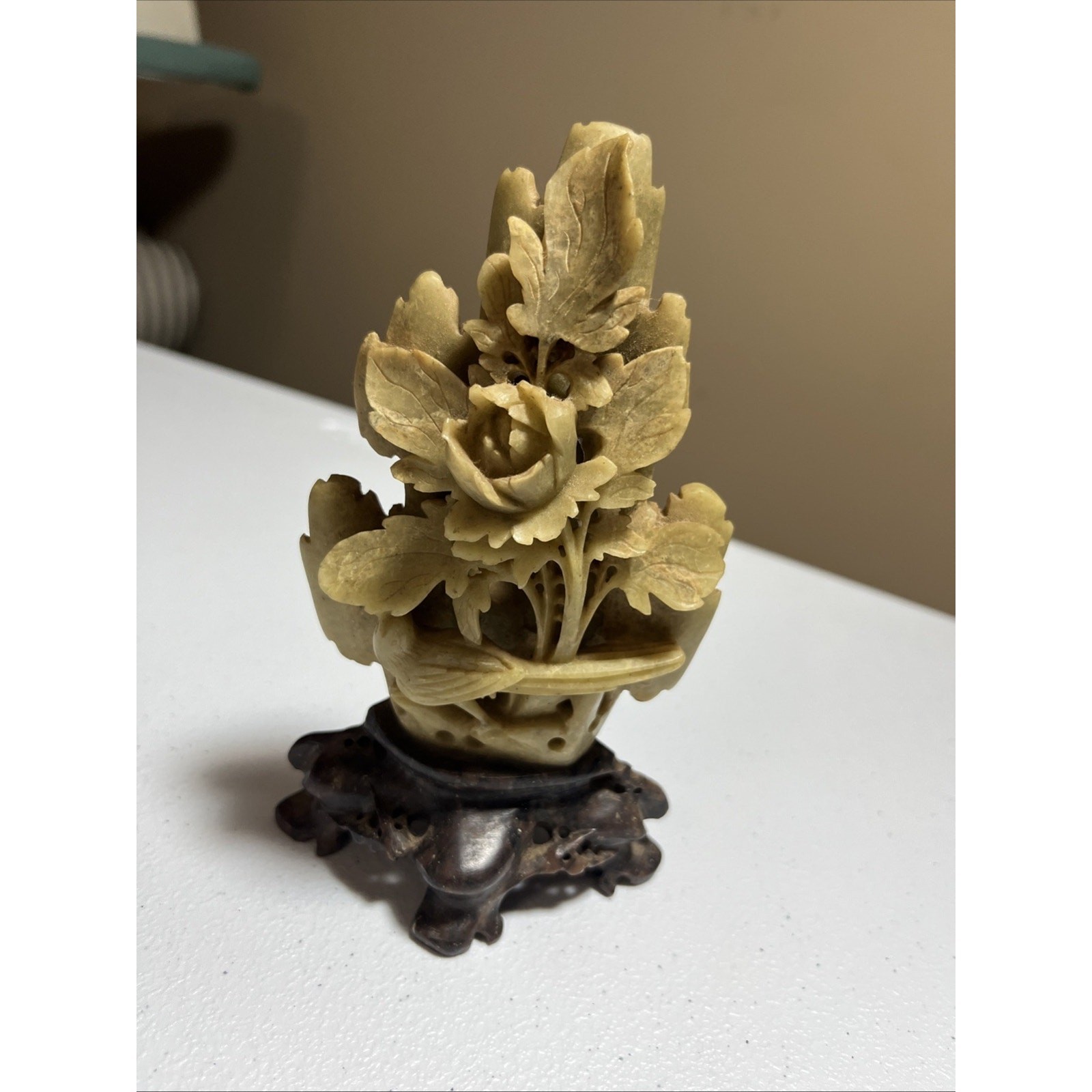Vintage Chinese Soapstone Carving