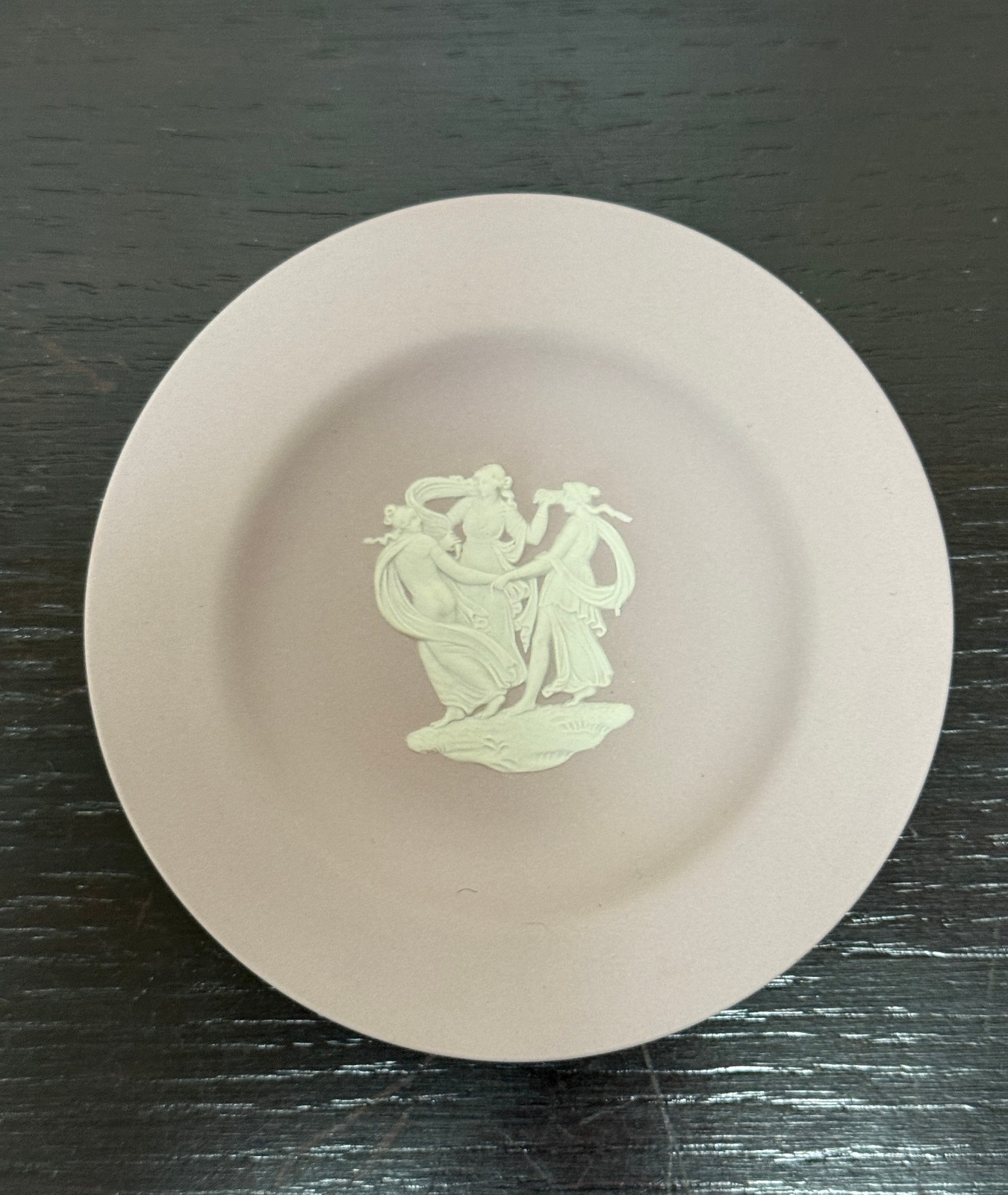 Wedgwood Pink Jasperware 4.5