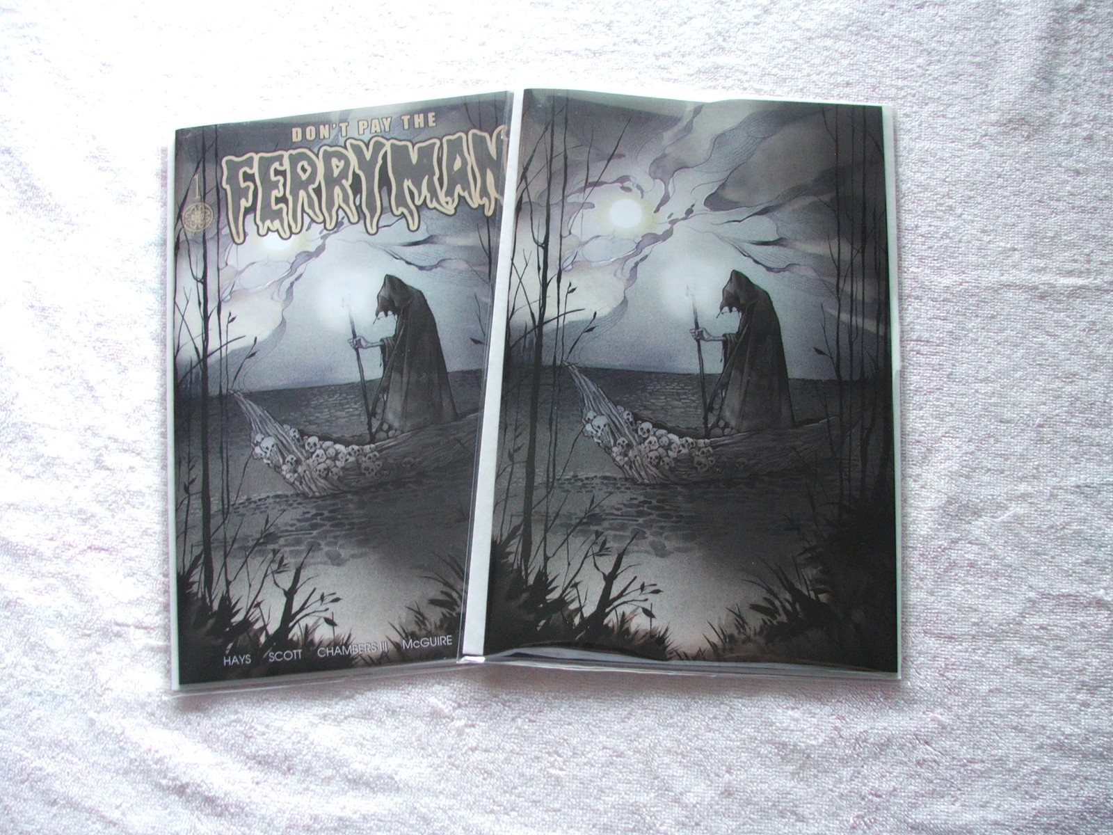 Don't Pay the Ferryman #1 Peach Momoko Trade and Virgin Variant Covers. 2020