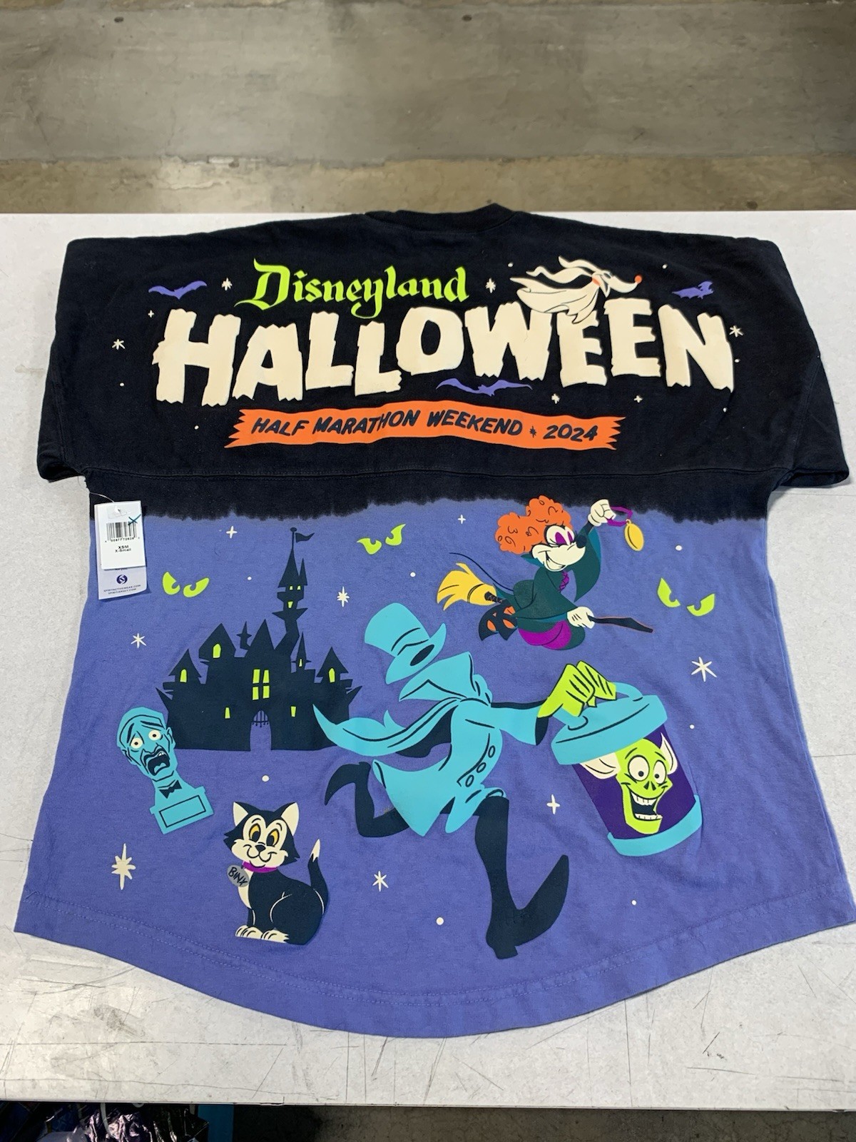 2024 Disneyland Halloween Half Marathon Weekend Spirit Jersey. Size XS