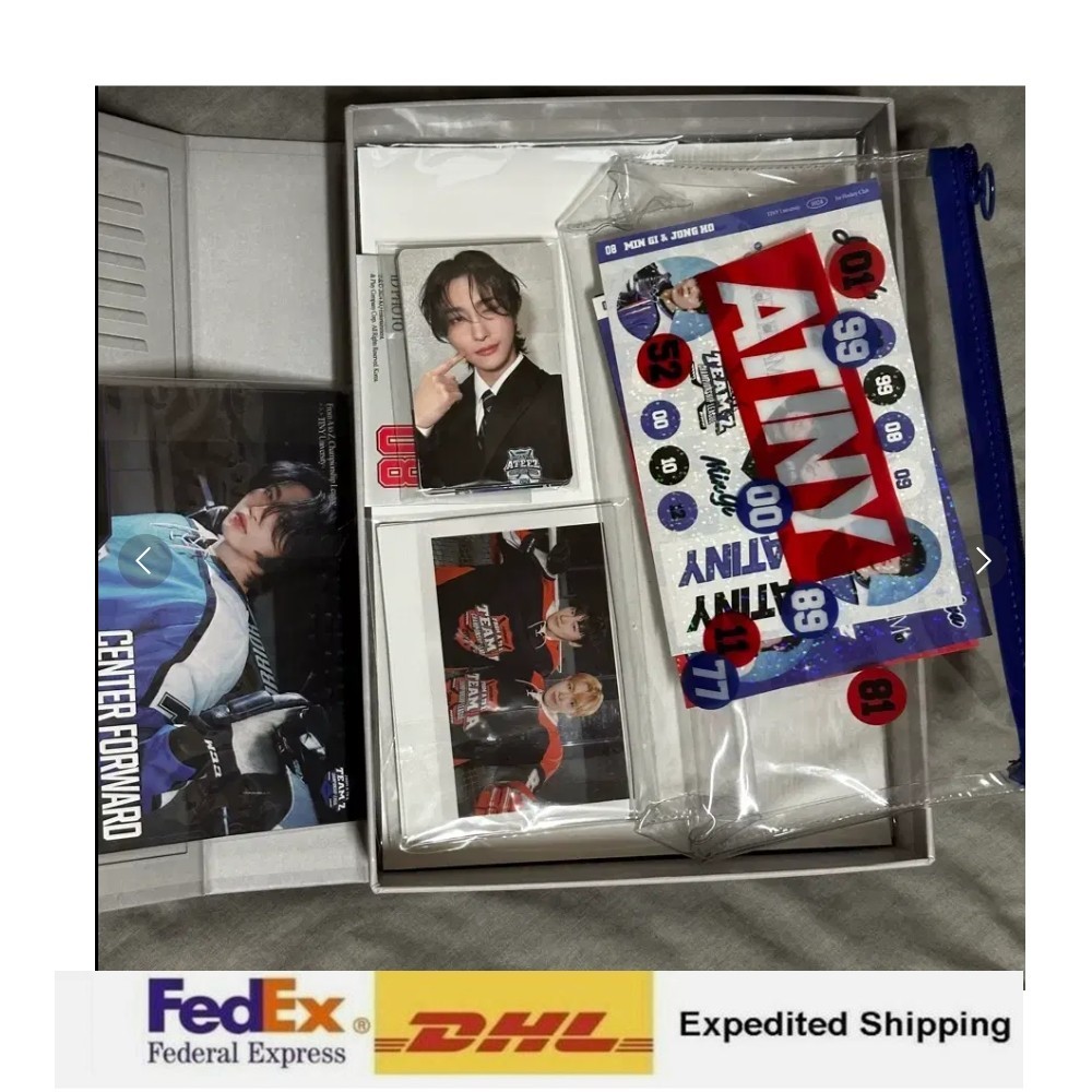ATEEZ 2024 ATINY 5TH MEMBERSHIP KIT Full Set + Express Ship