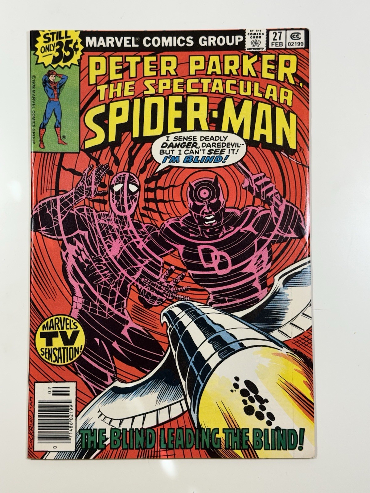 Spectacular Spider-Man #27 • Marvel Comics • Frank Miller Art • 1979 • VF+/NM
