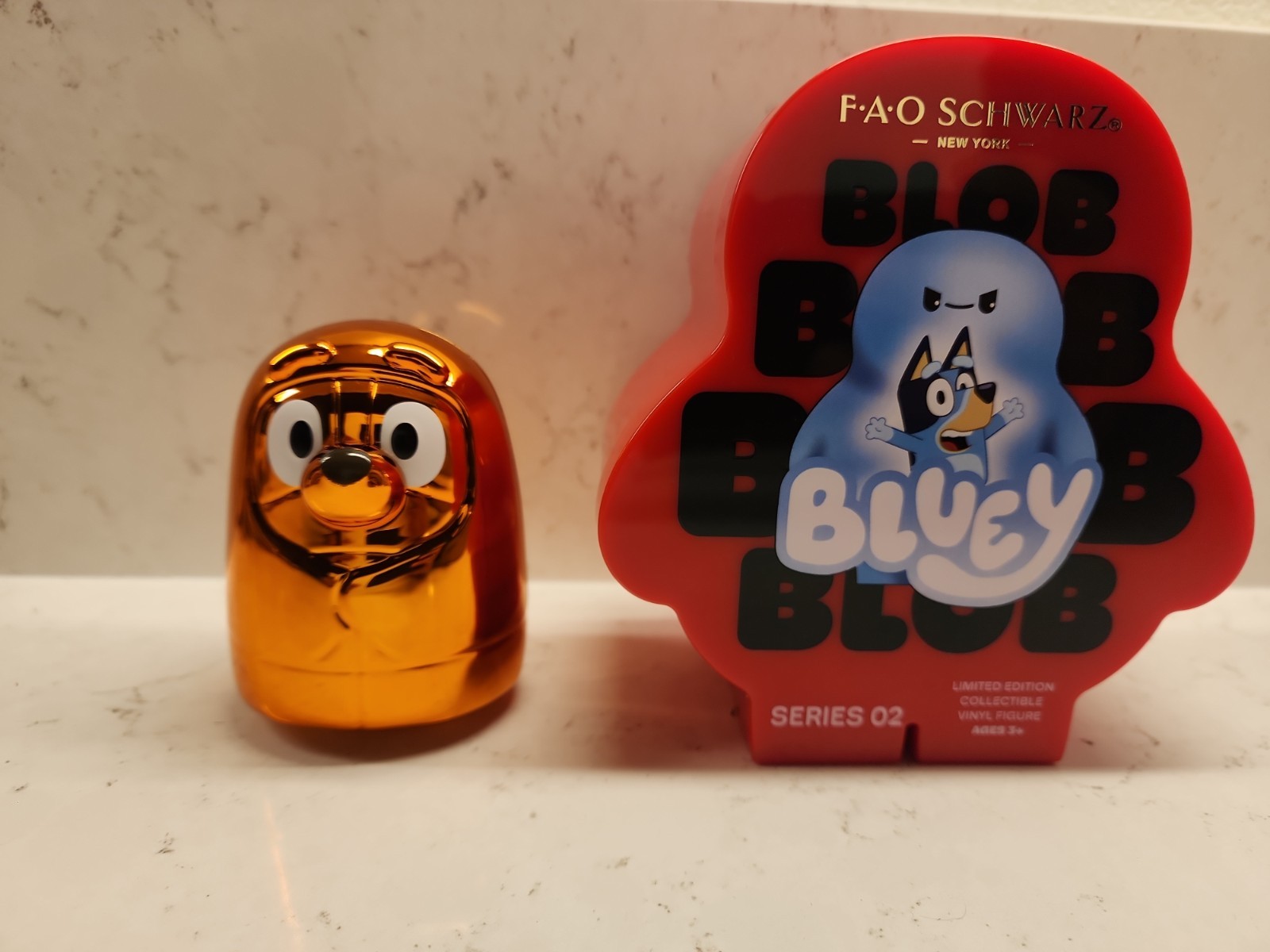 RARE Rita FAO Schwarz Bluey Blob Blind Box Collectible Vinyl Figure Series 02