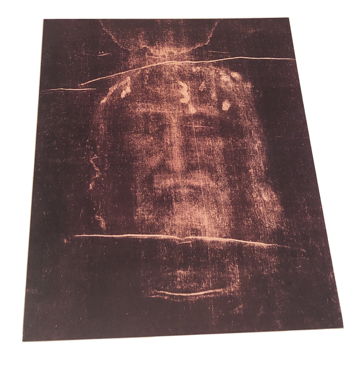 Shroud of Turin 8x10 Print Image - Holy Face of Jesus