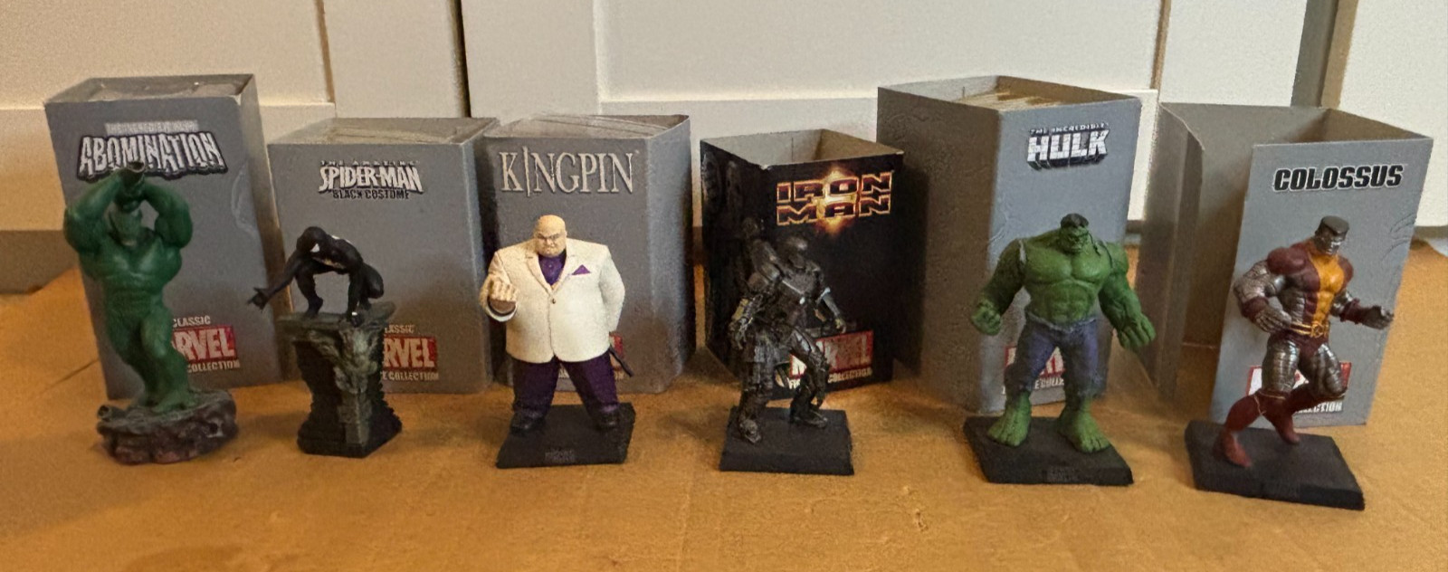 Eaglemoss Classic Marvel Figurines Lot 6 Special Editions Hulk Iron Man