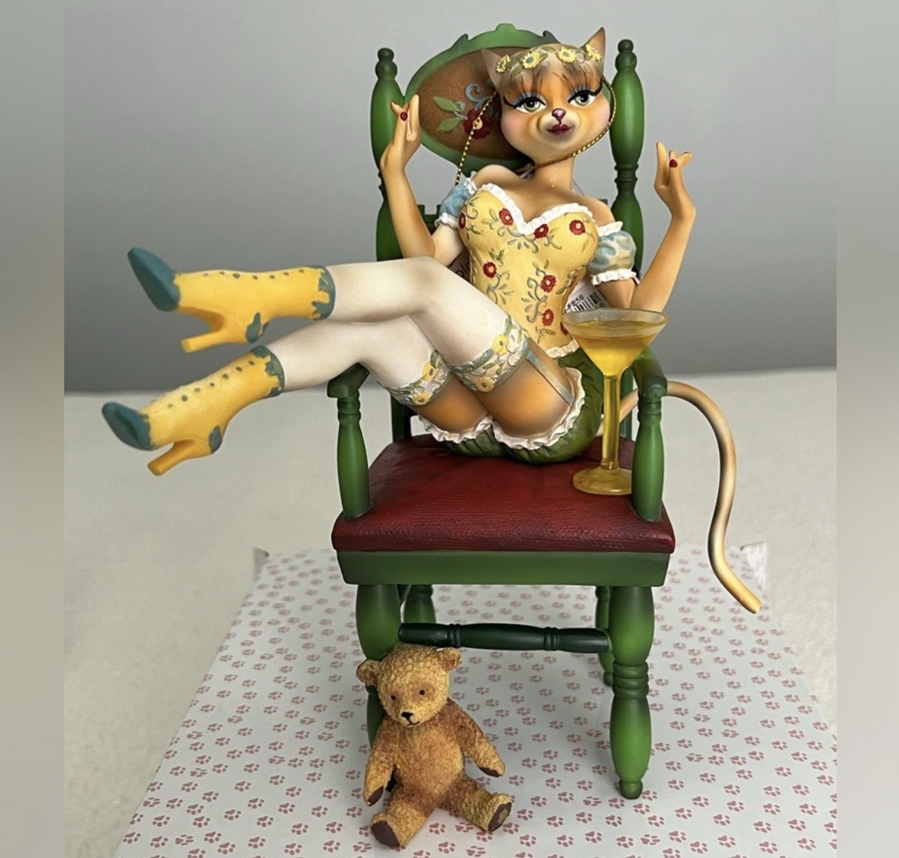 Margaret le Van Alley Cats Naughty Nat Goldie Rocks Retired Rare. Original. Margaret le Van Alley Cats Naughty Nat Goldie Rocks Retired Rare. Original.