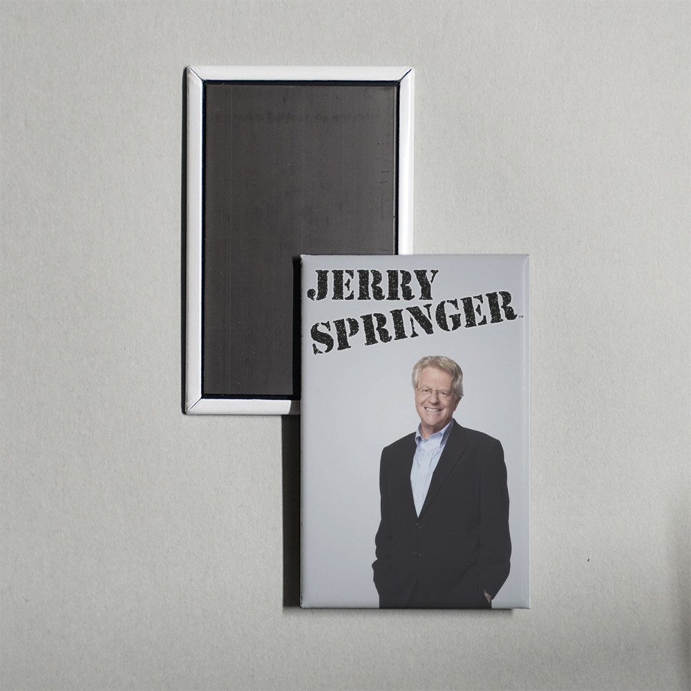 The Jerry Springer Show Mini TV Show Poster Fridge Locker Magnet