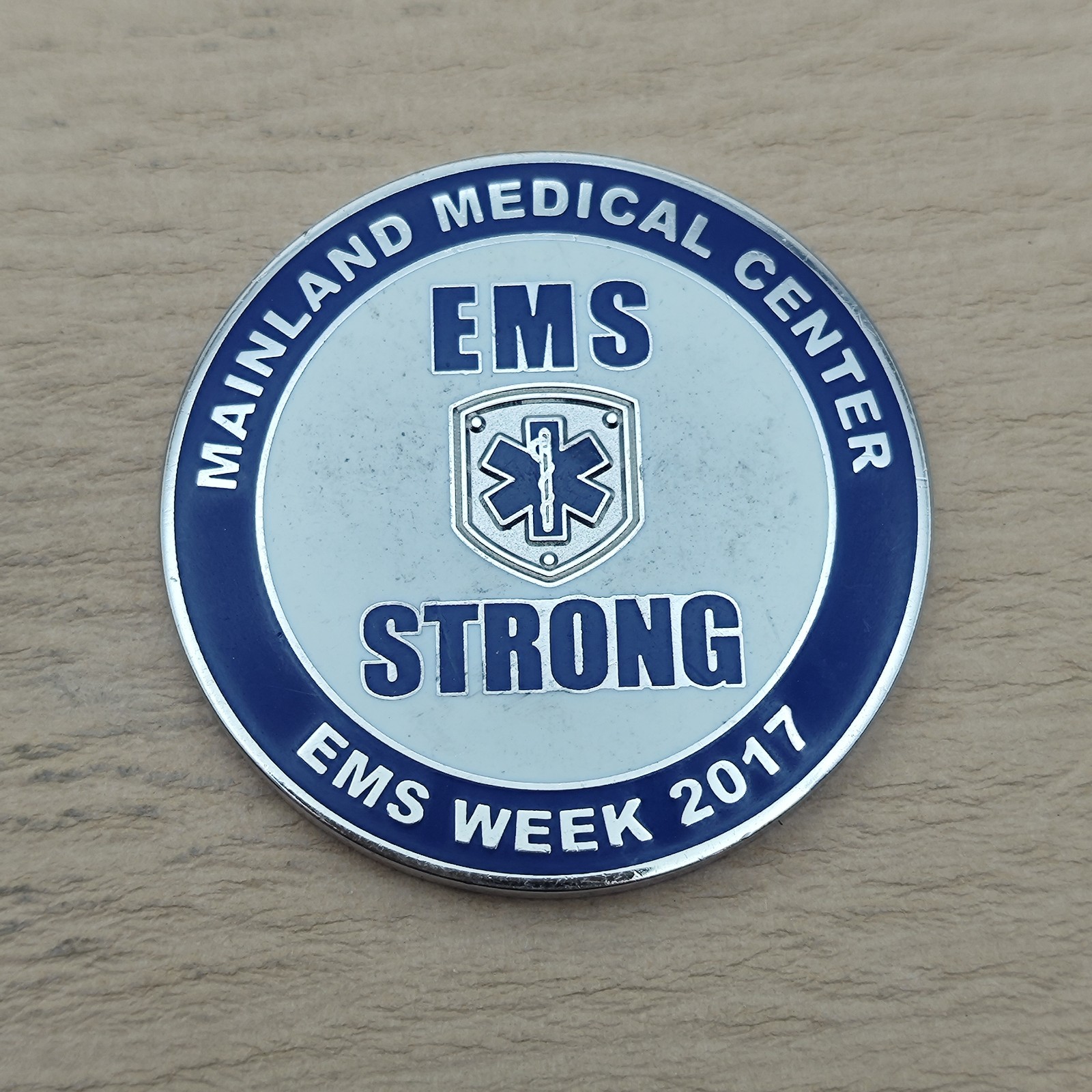 Mainland Medic Center EMS Week 2017 Challenge Coin