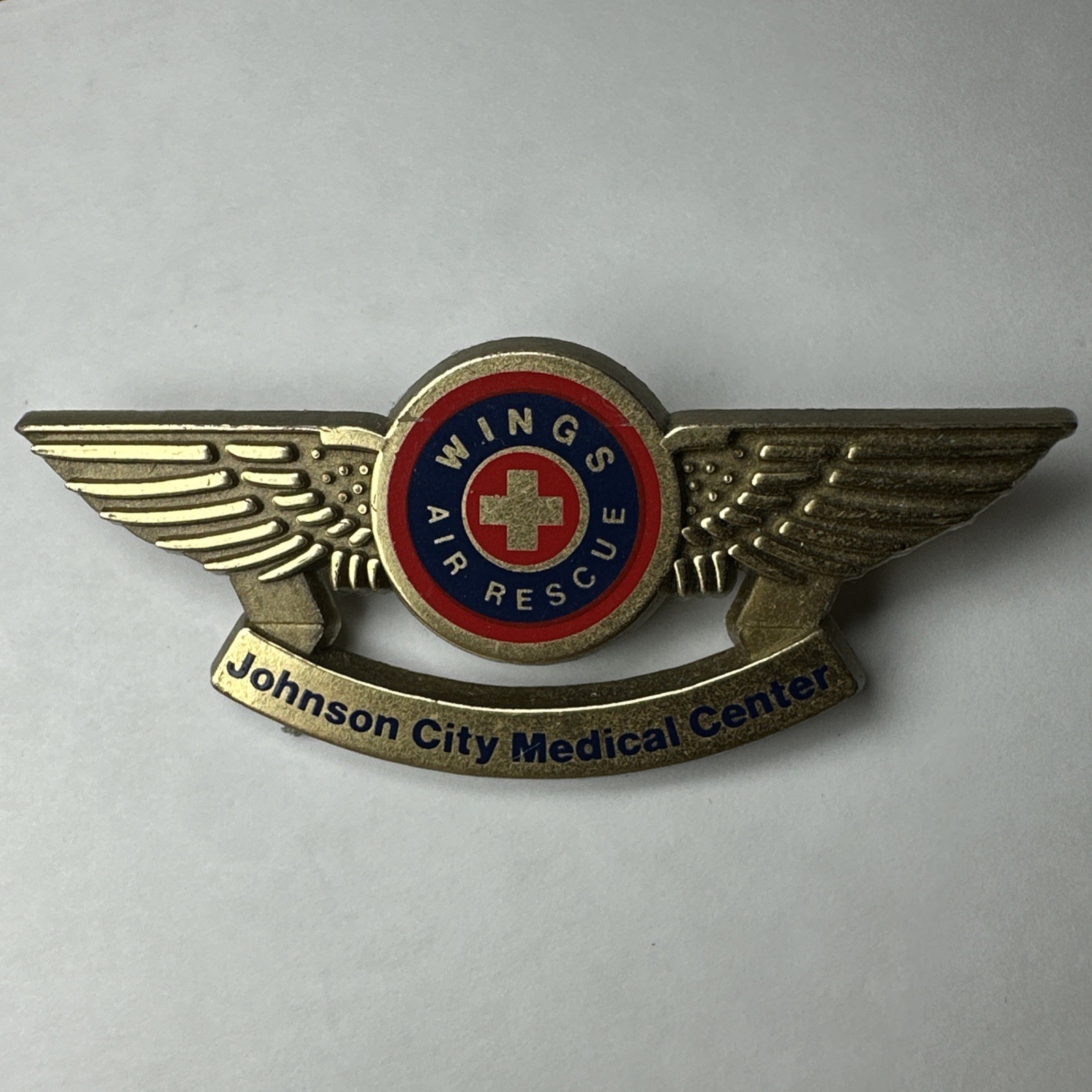 Johnson City Medical Center Air Rescue Wings Pin 