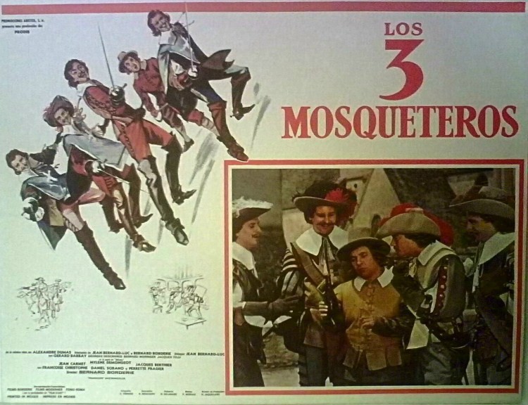 THREE MUSKETEERS: Dumas, Gerard Barray LOBBY CARD GENUINE VINTAGE ORIGINAL 1961 THREE MUSKETEERS: Dumas, Gerard Barray LOBBY CARD GENUINE VINTAGE ORIGINAL 1961