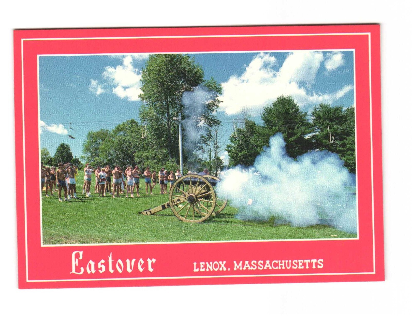 Lenox, Ma - Eastover is New England\'s Outstanding Year-Round Resort Postcard 4x6