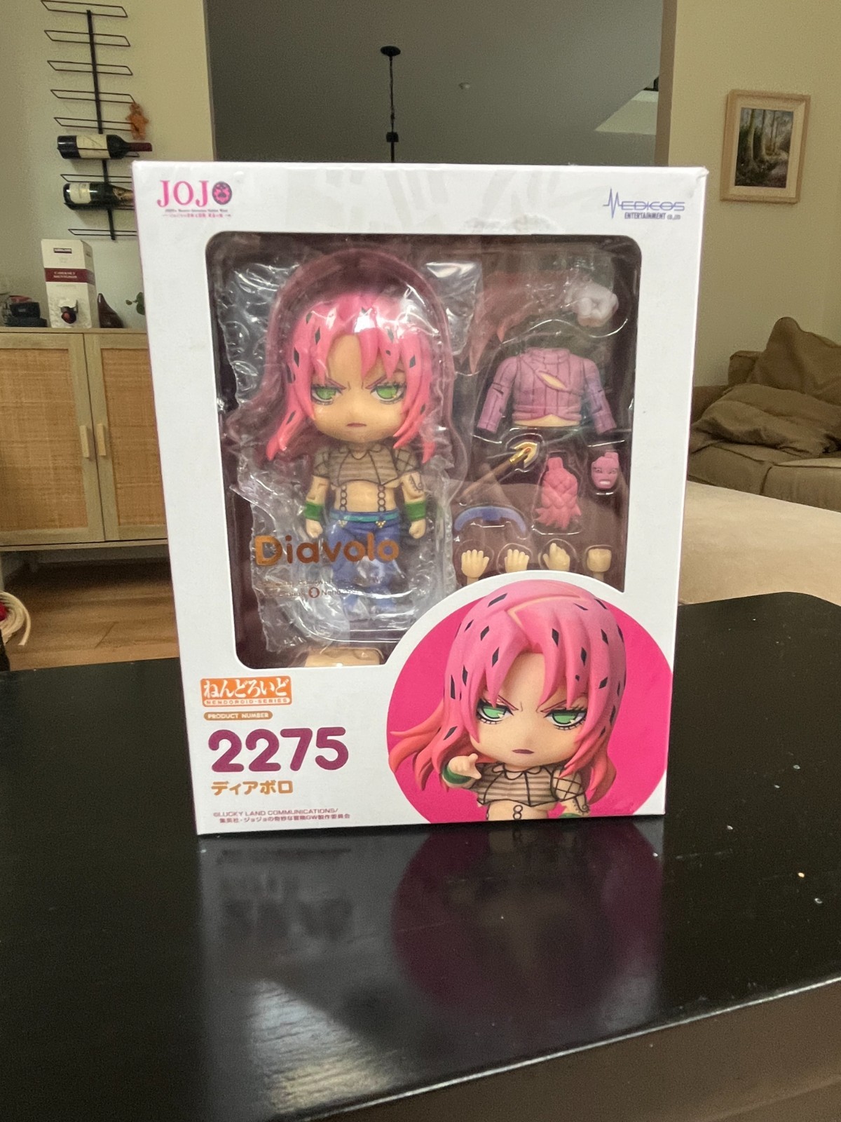 Nendoroid 2275 Diavolo from JoJo's Bizarre Adventure Golden Wind - New & Sealed