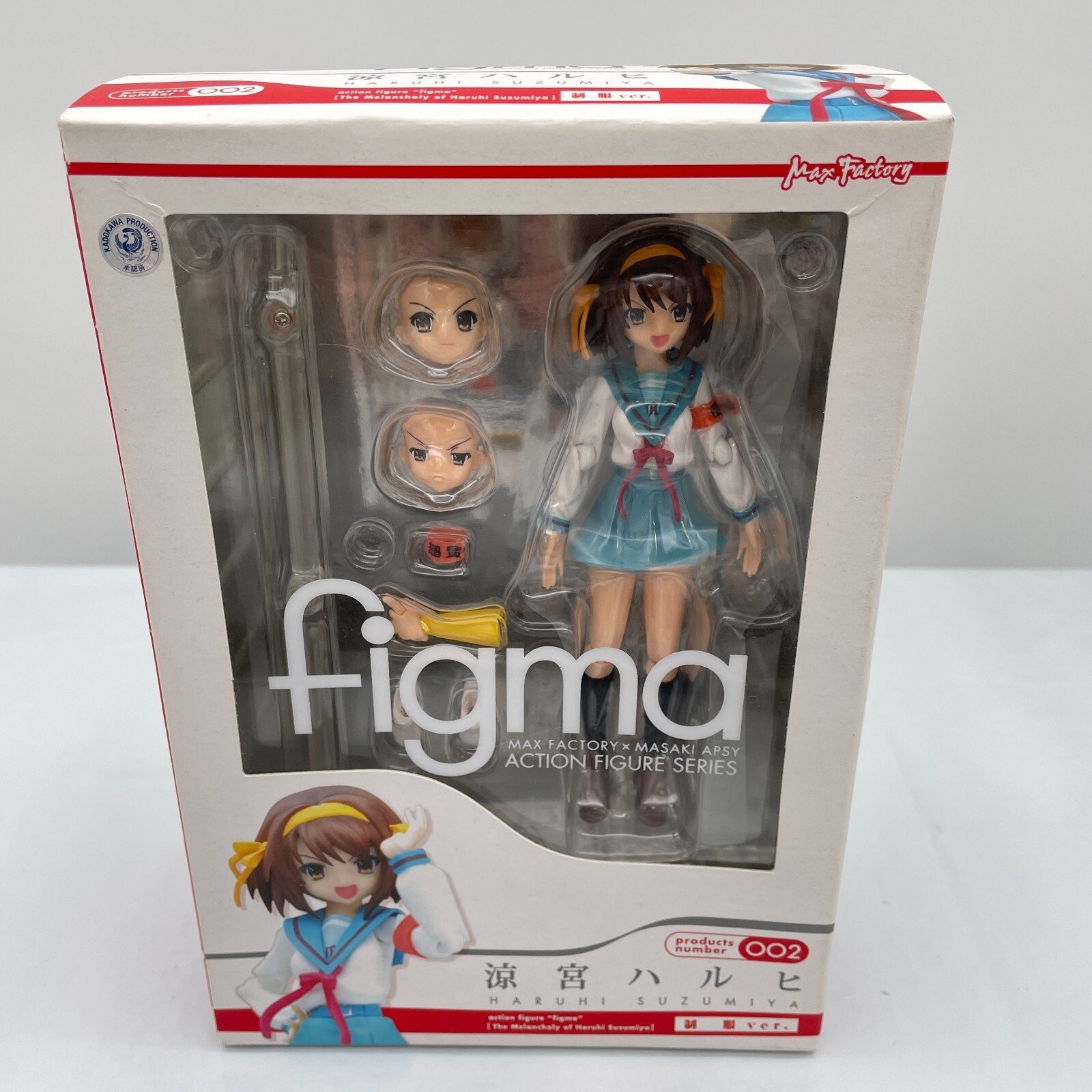 Figma 002 The Melancholy of Haruhi Suzumiya School Uniform ver. Japan