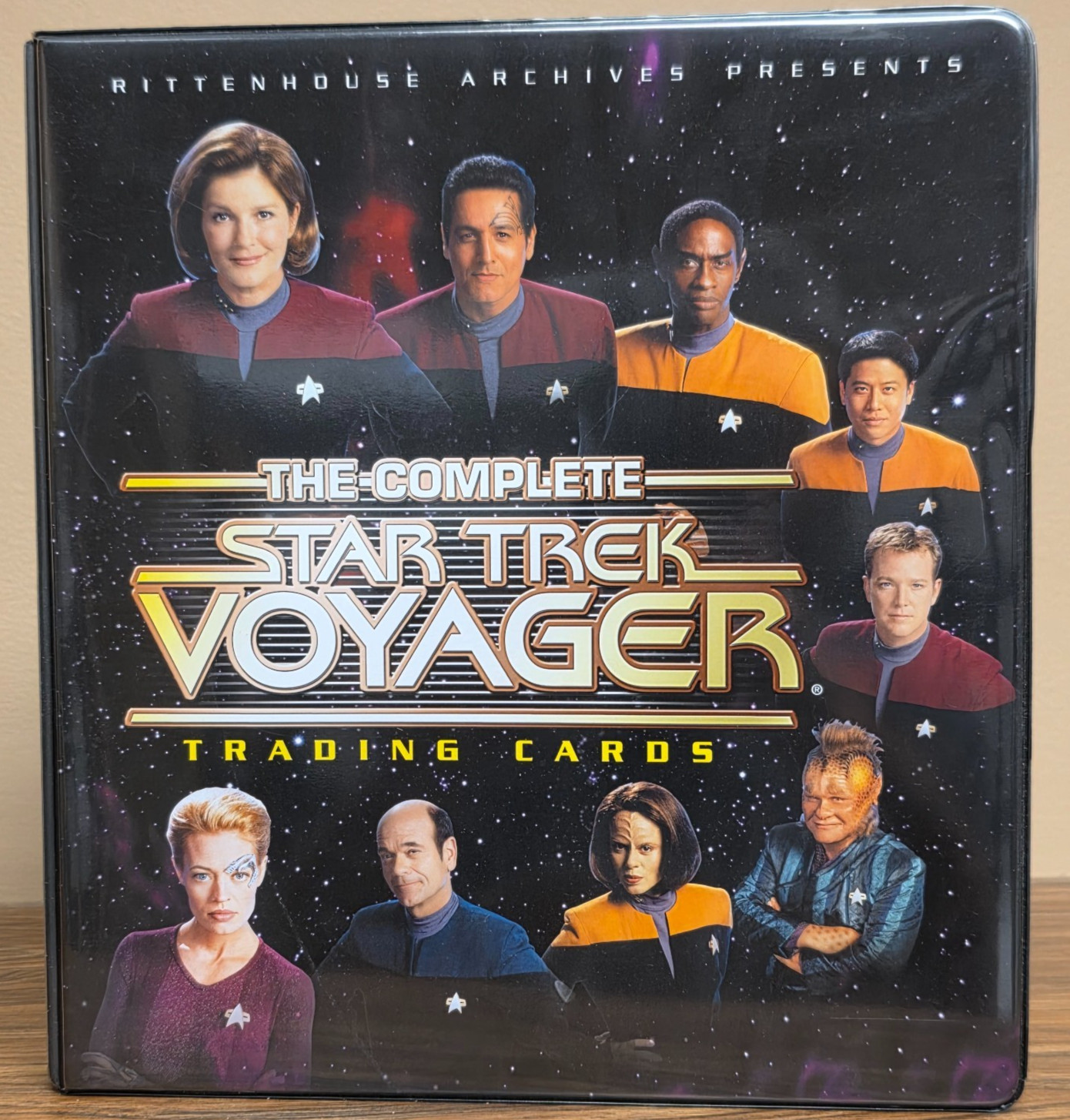 The Complete Star Trek Voyager Master Set with Autographs Sketch Cards Relic