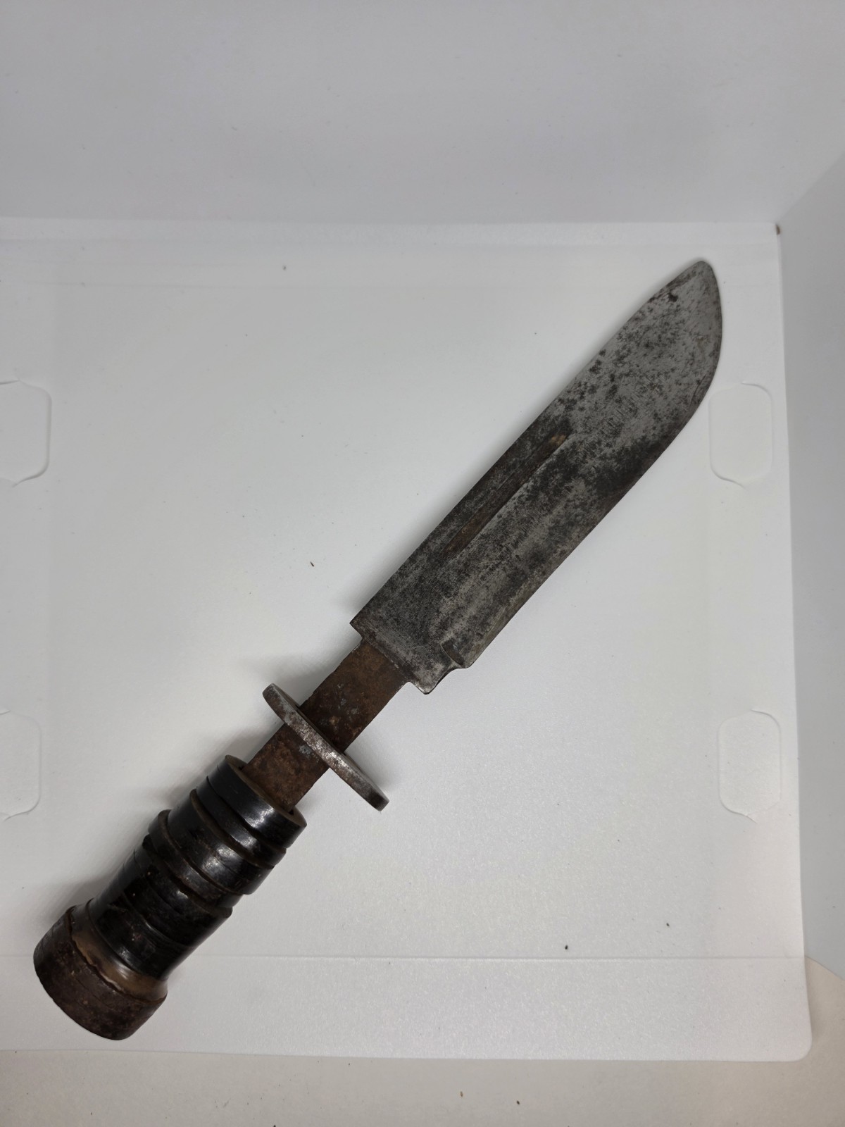 Vintage WWII Cattaraugus 225Q Quartermaster Combat Knife - As-Is / Restoration