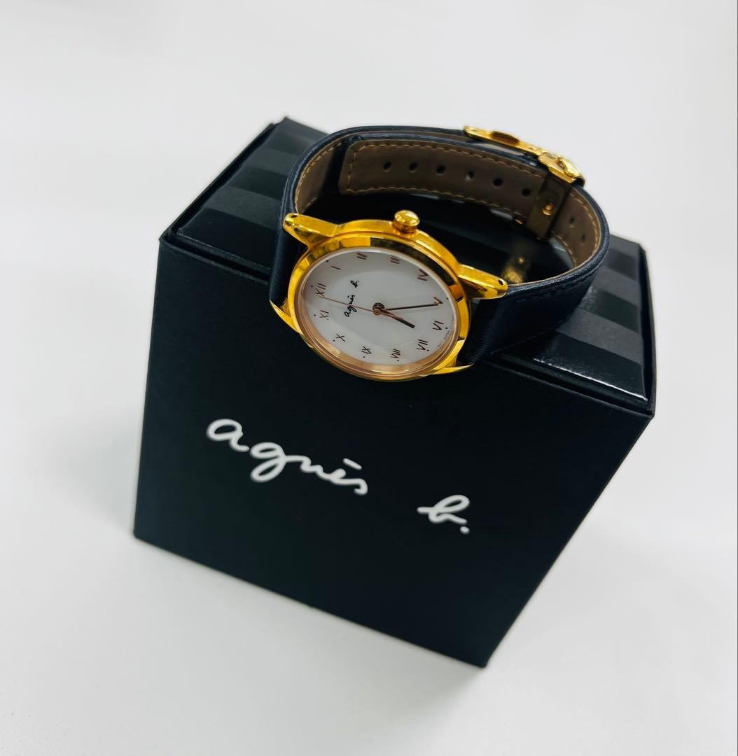Agnes b Wristwatch Solar Quartz Womens