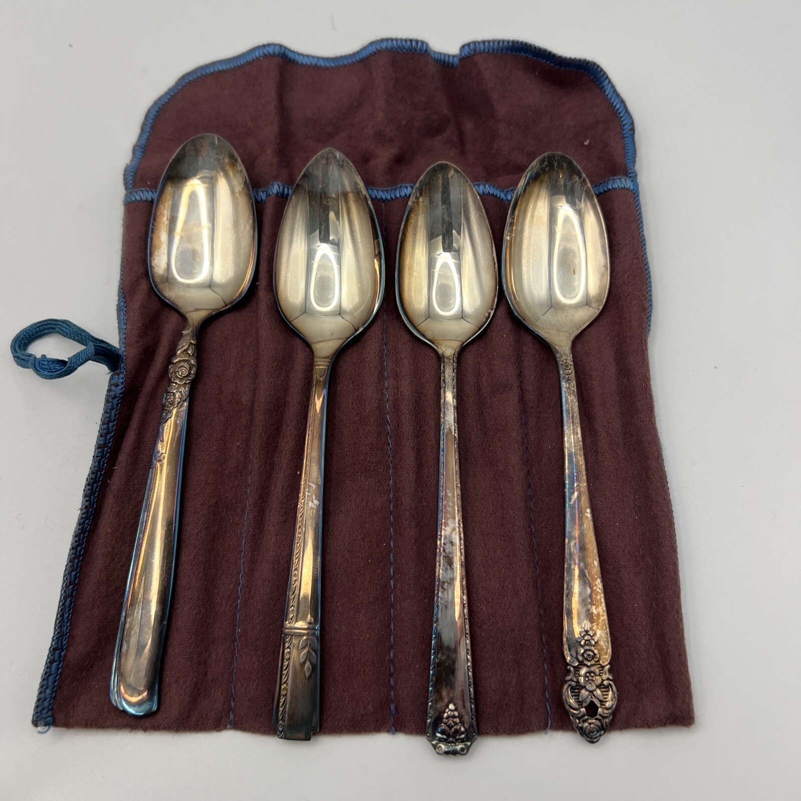 Oneida Prestige 4 Star Silver Plate Salesman Sample Spoons (1951?) Rare M3987