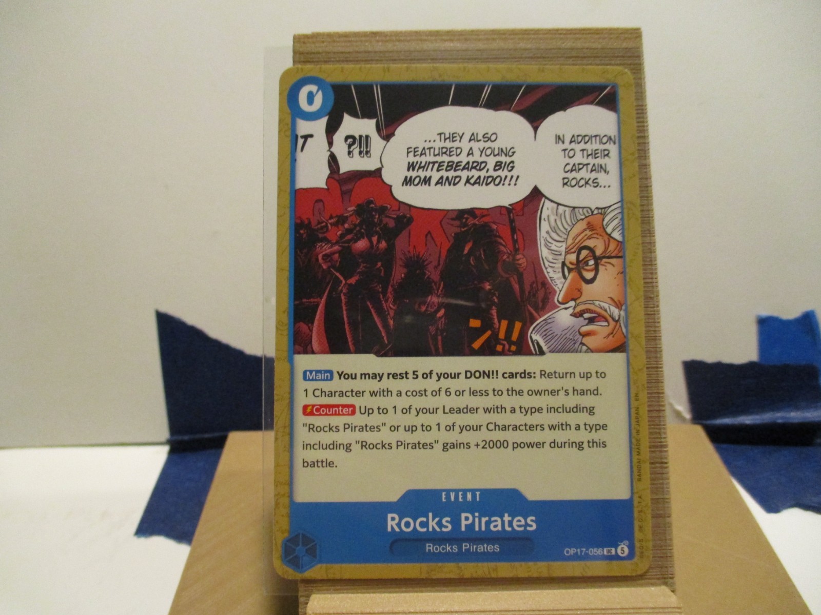 One Piece Card Game Rocks Pirates OP17-056