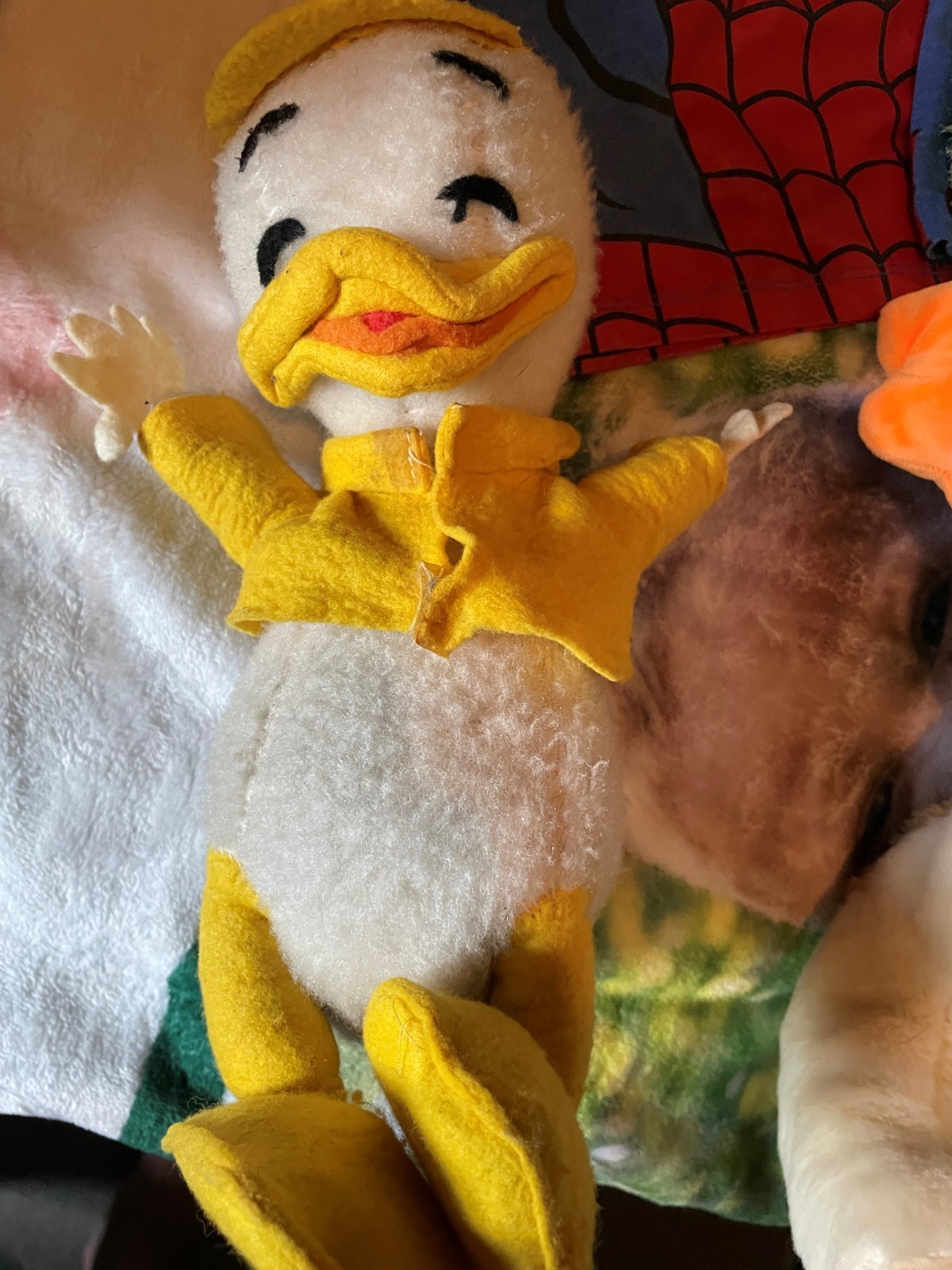 Disney Donald Duck plush VINTAGE *RARE* 70's