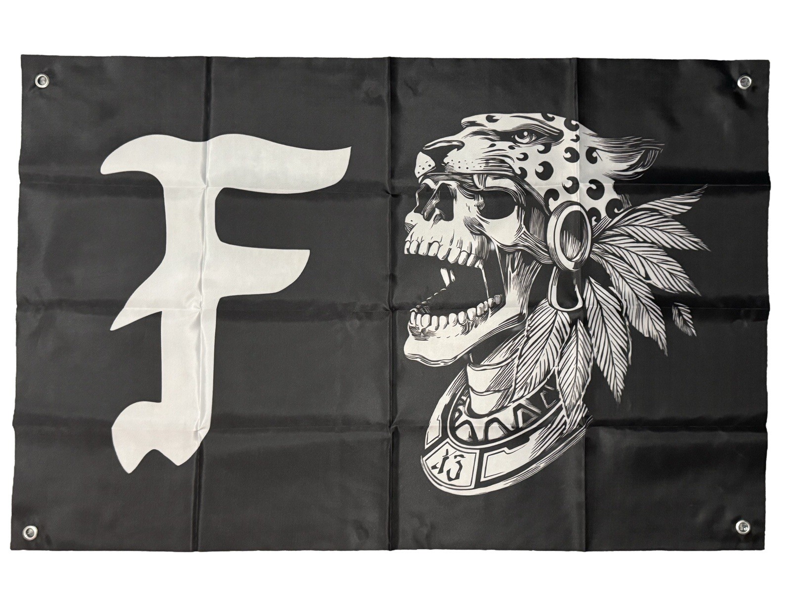 FOG x 13th Heaven GRUPO 2x3ft Banner Flag Poly 4 Grommets FORWARD Supdef